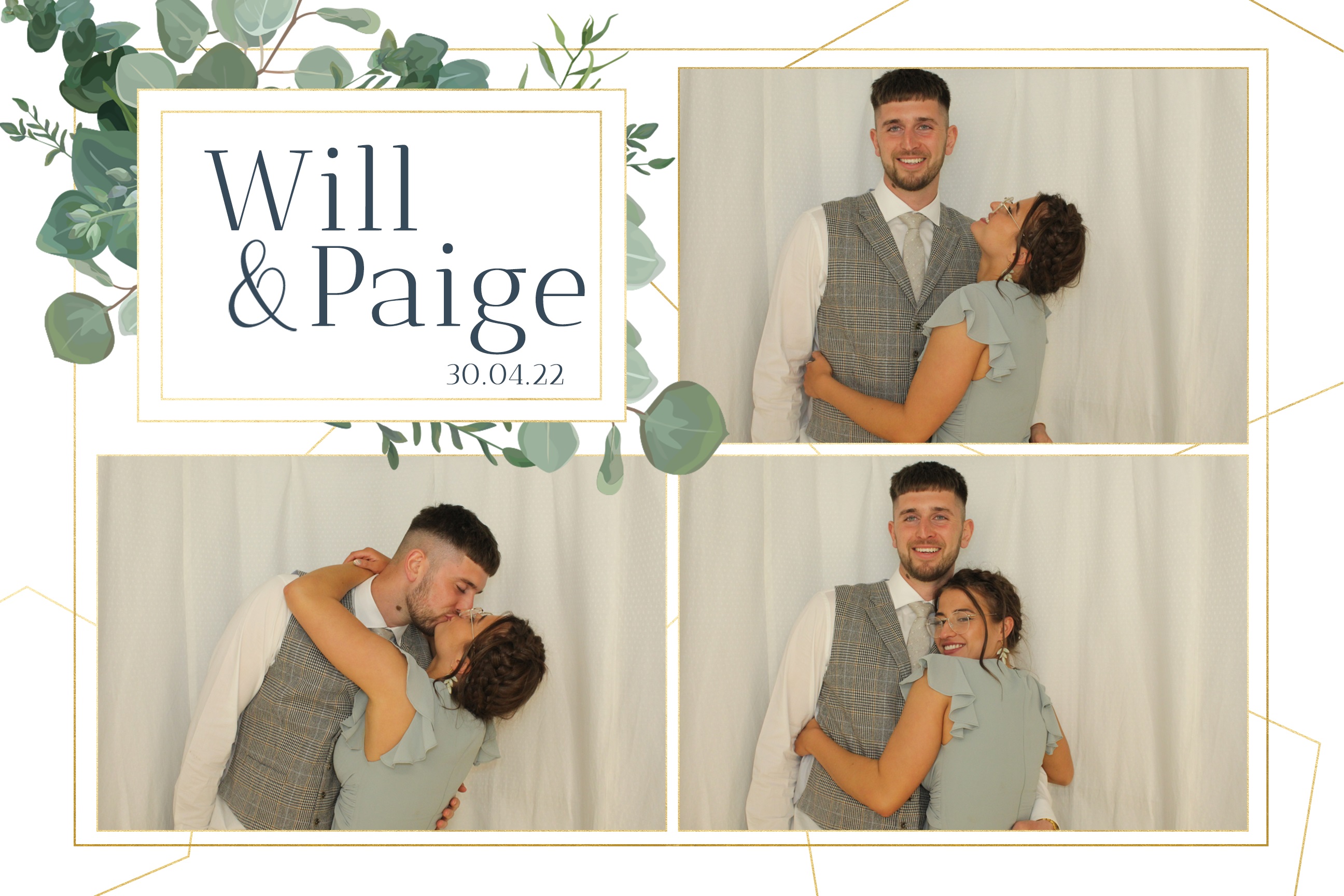 Will & Paige | View more photos from the event at images.mobile-photo-booth.com/u/MobilePhotoBoothUK/Will-Paige