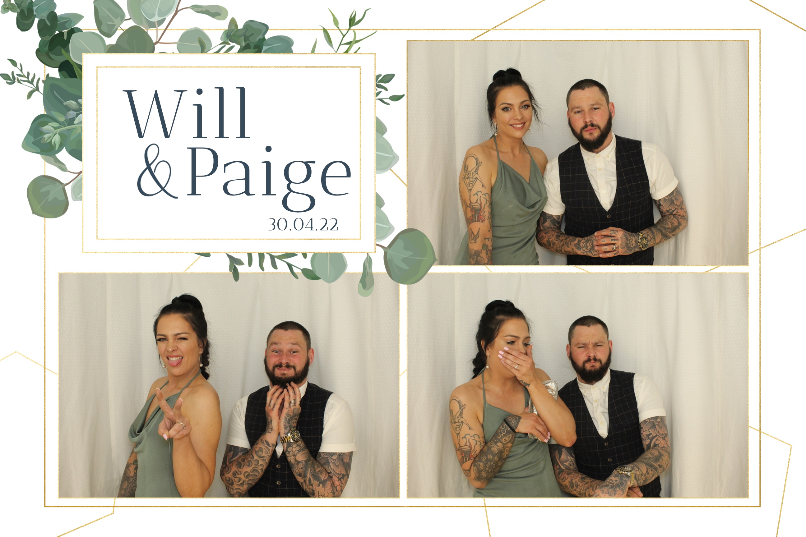 Will & Paige | View more photos from the event at images.mobile-photo-booth.com/u/MobilePhotoBoothUK/Will-Paige