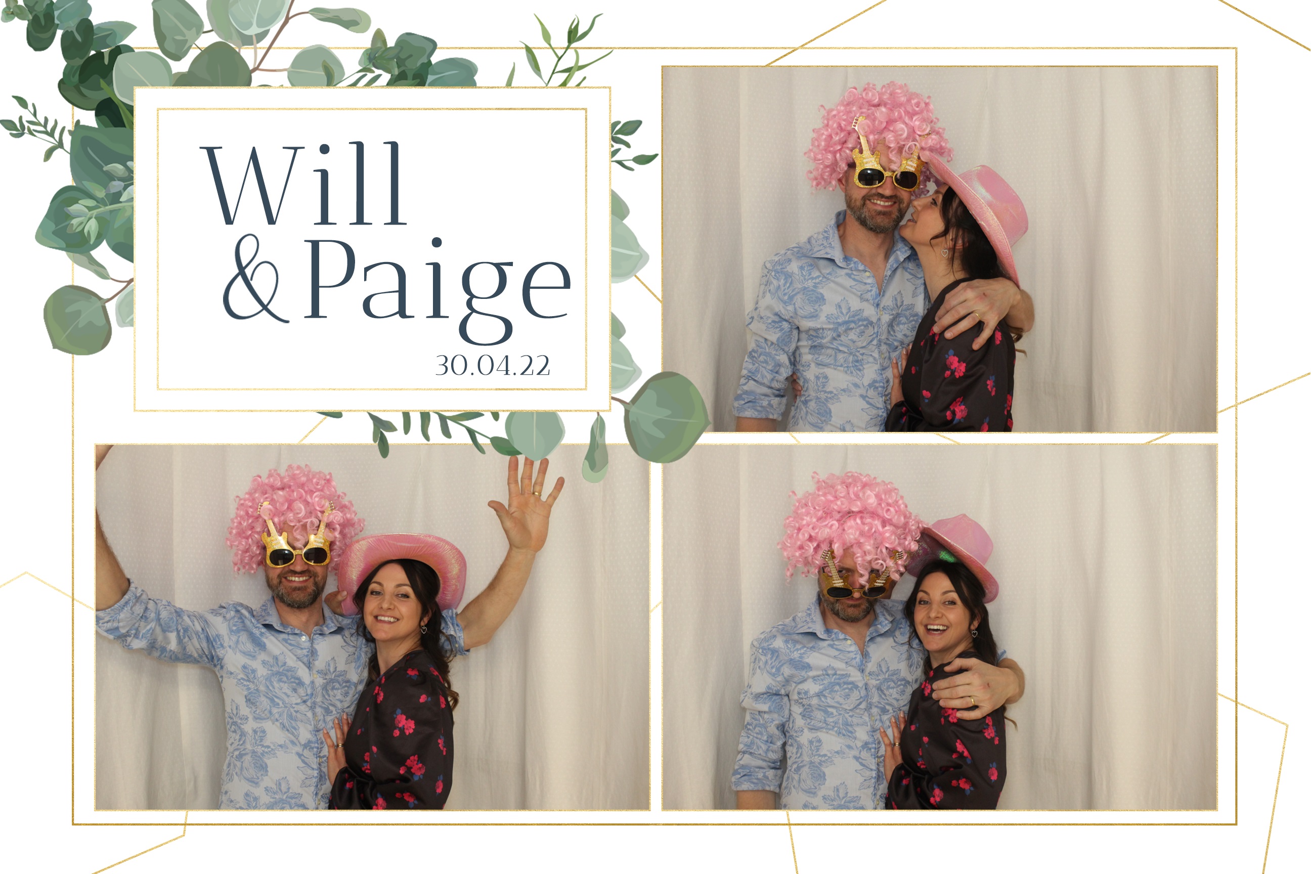 Will & Paige | View more photos from the event at images.mobile-photo-booth.com/u/MobilePhotoBoothUK/Will-Paige