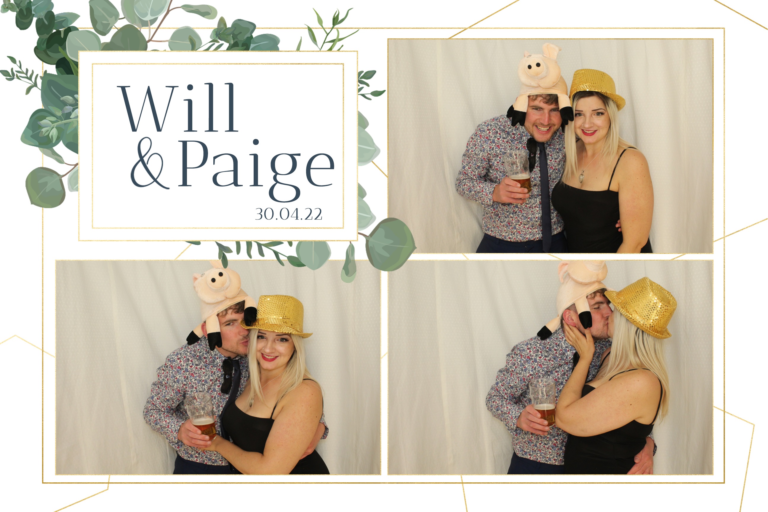 Will & Paige | View more photos from the event at images.mobile-photo-booth.com/u/MobilePhotoBoothUK/Will-Paige
