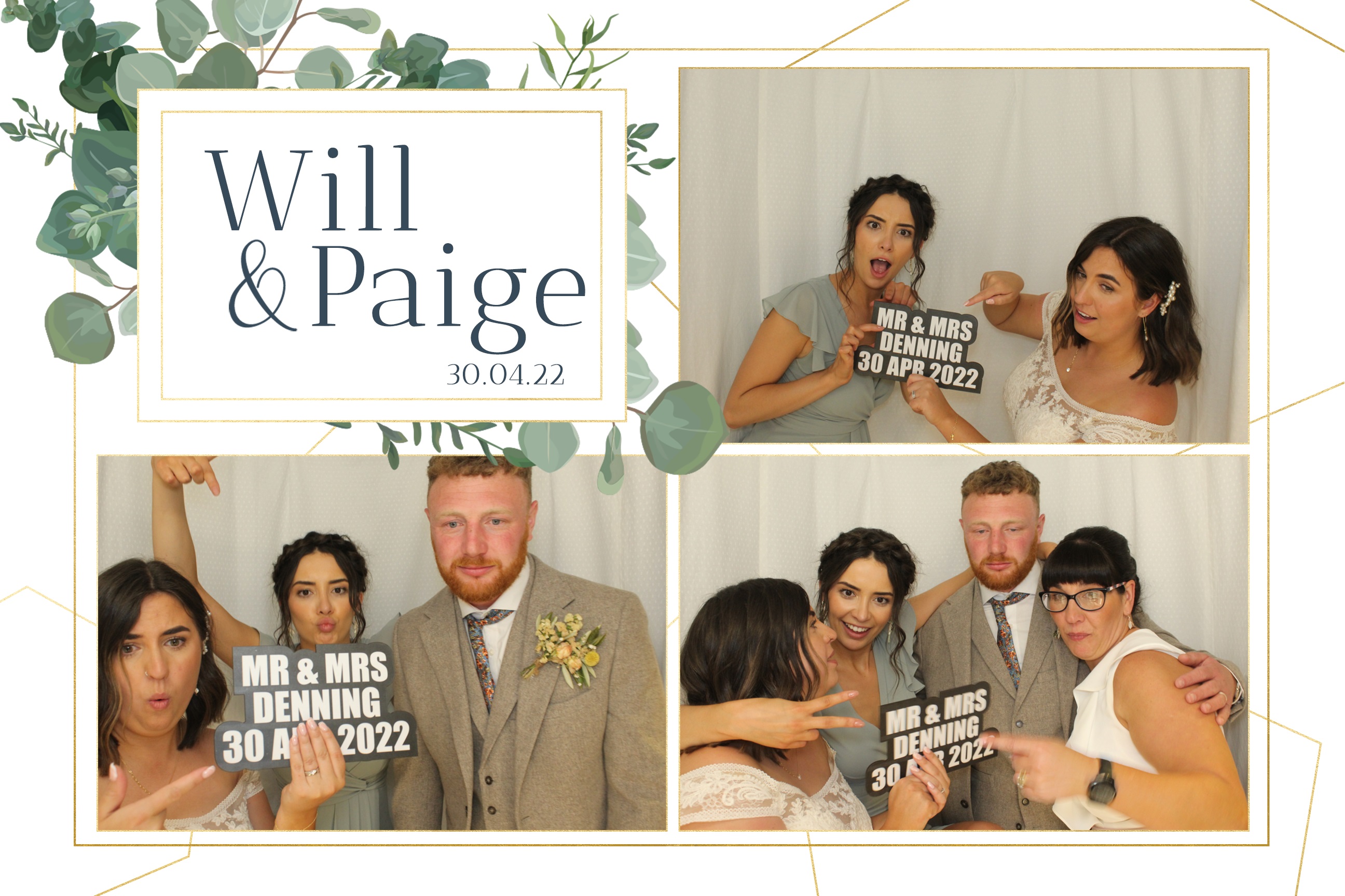 Will & Paige | View more photos from the event at images.mobile-photo-booth.com/u/MobilePhotoBoothUK/Will-Paige