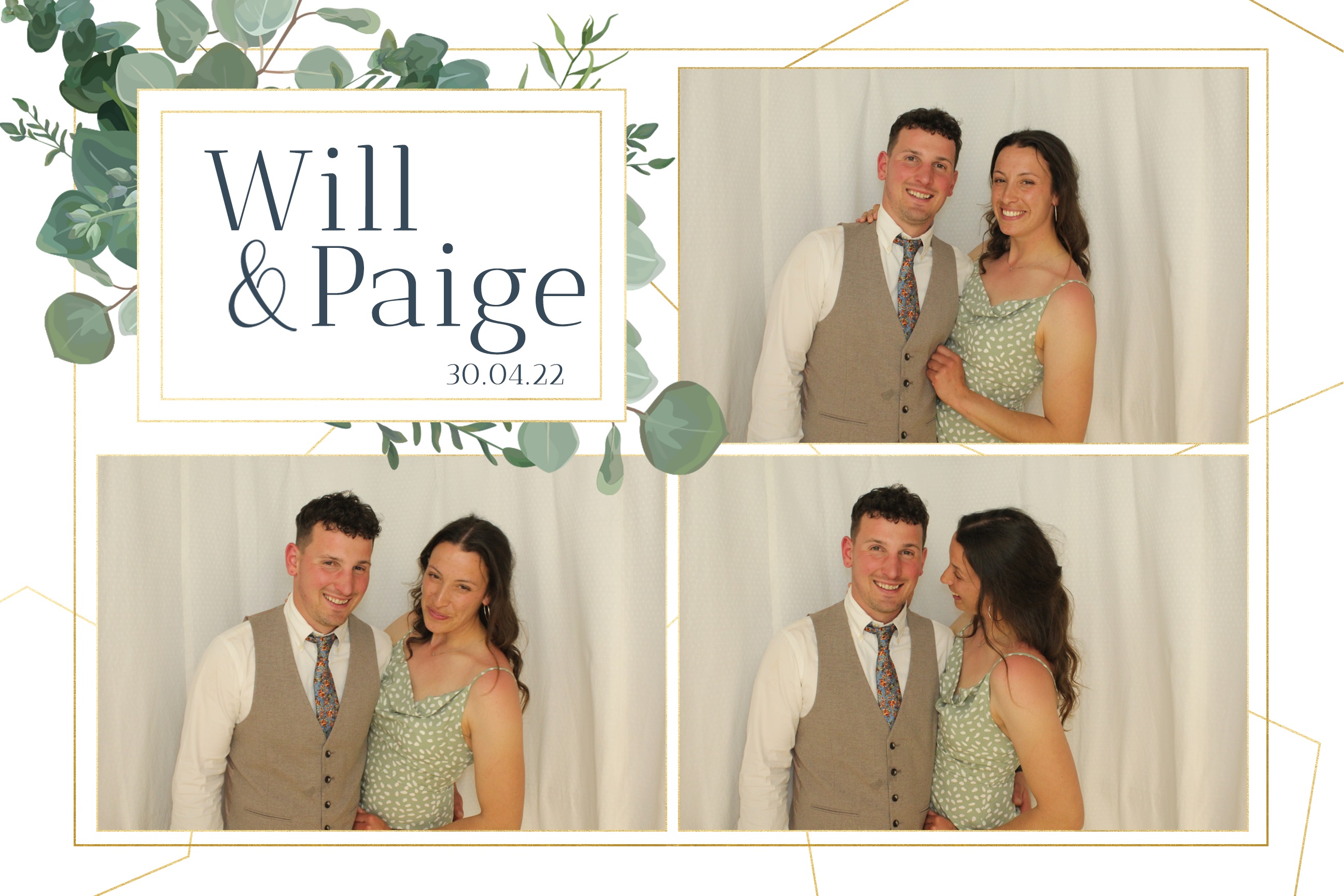 Will & Paige | View more photos from the event at images.mobile-photo-booth.com/u/MobilePhotoBoothUK/Will-Paige