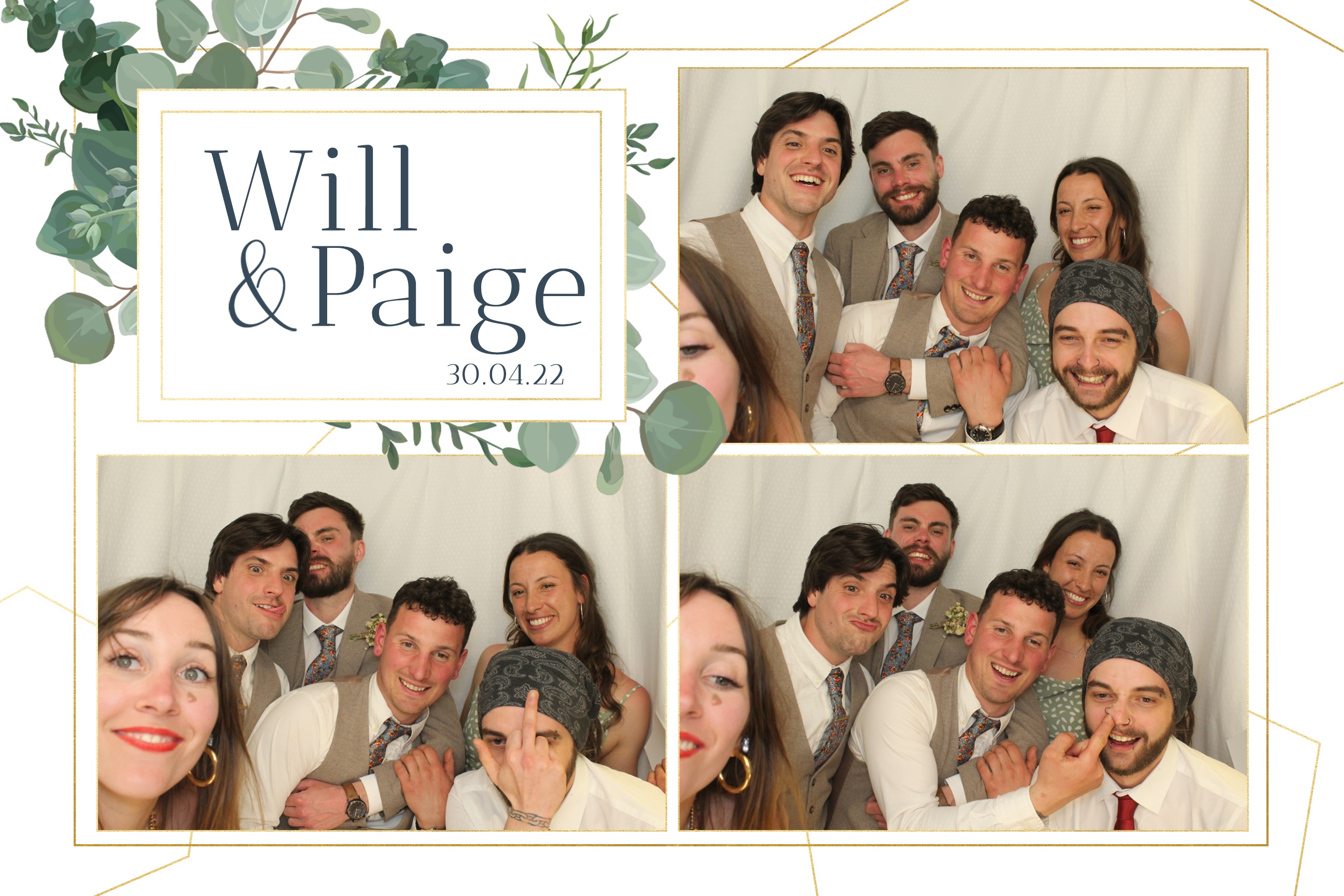 Will & Paige | View more photos from the event at images.mobile-photo-booth.com/u/MobilePhotoBoothUK/Will-Paige
