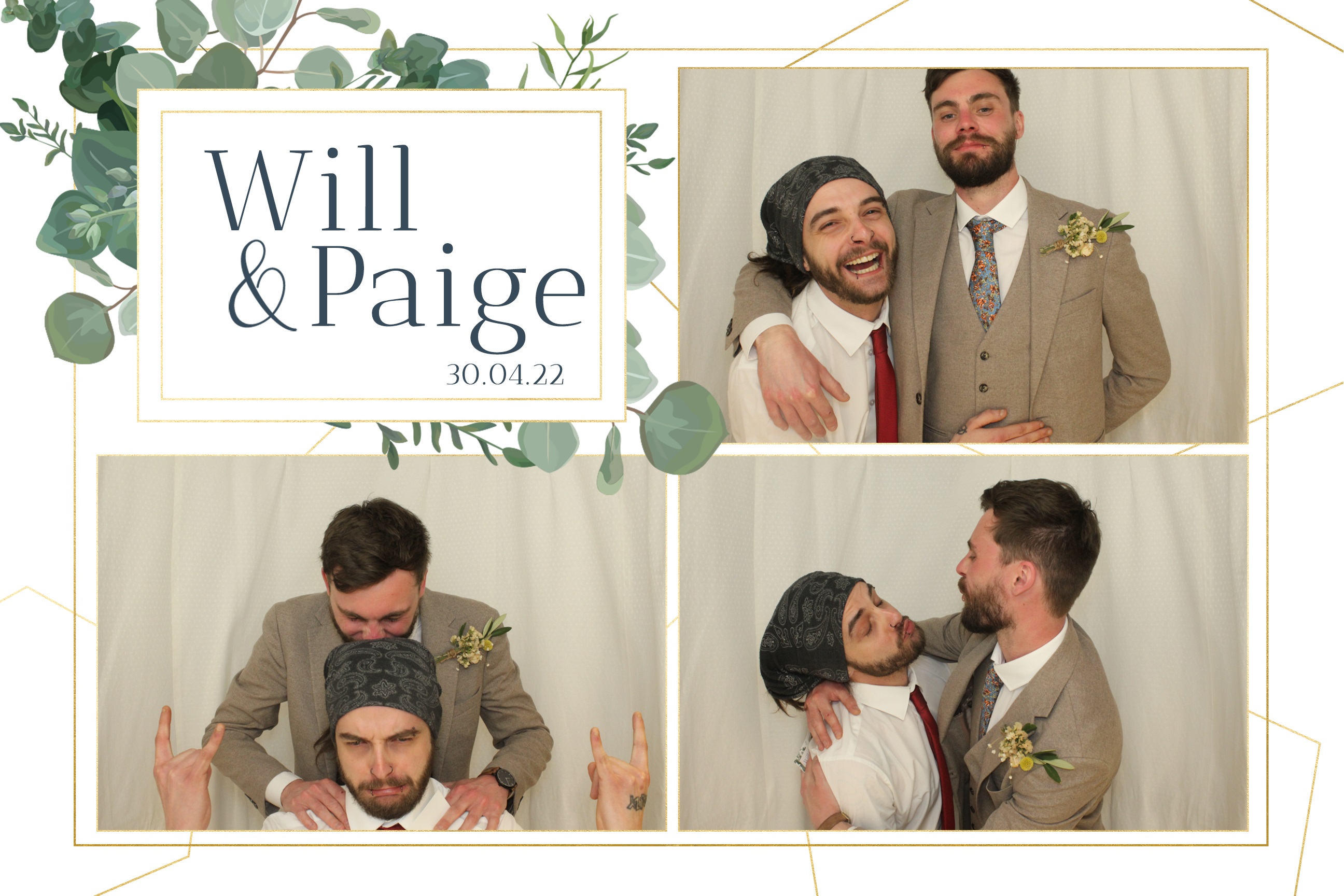Will & Paige | View more photos from the event at images.mobile-photo-booth.com/u/MobilePhotoBoothUK/Will-Paige