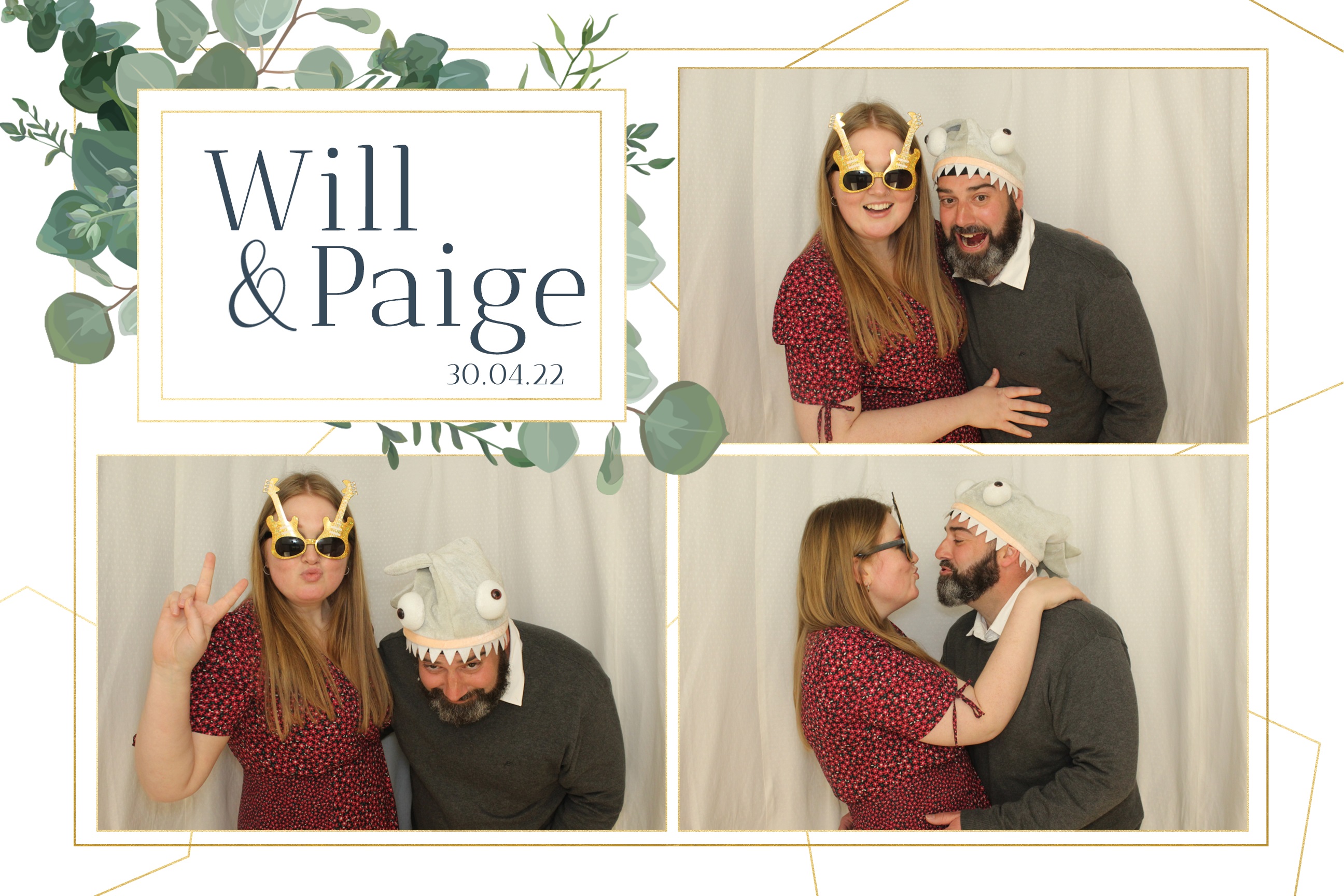 Will & Paige | View more photos from the event at images.mobile-photo-booth.com/u/MobilePhotoBoothUK/Will-Paige