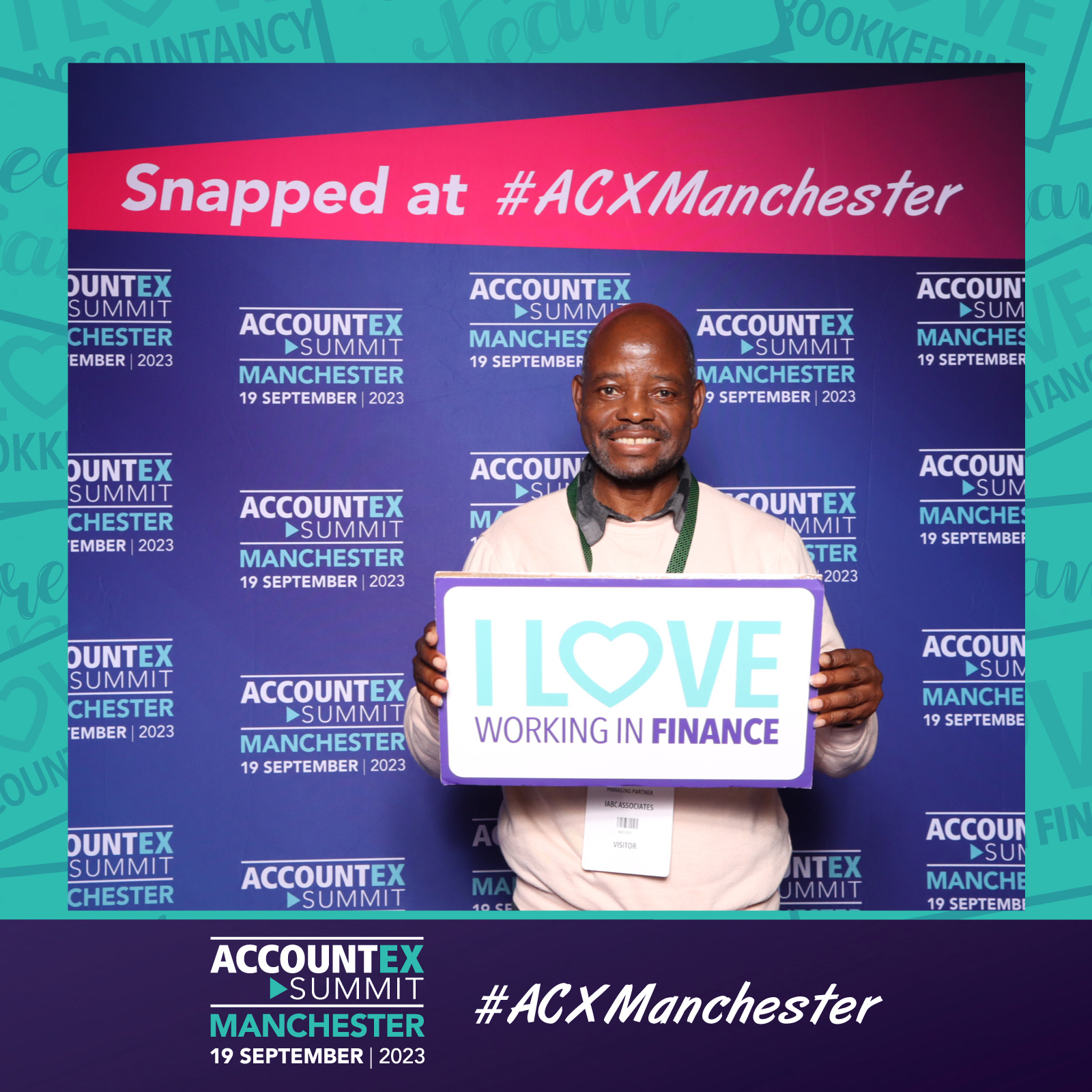 Accountex Manchester 2023 | View more photos from the event at images.mobile-photo-booth.com/u/MobilePhotoBoothUK/Accountex-Manchester-2023