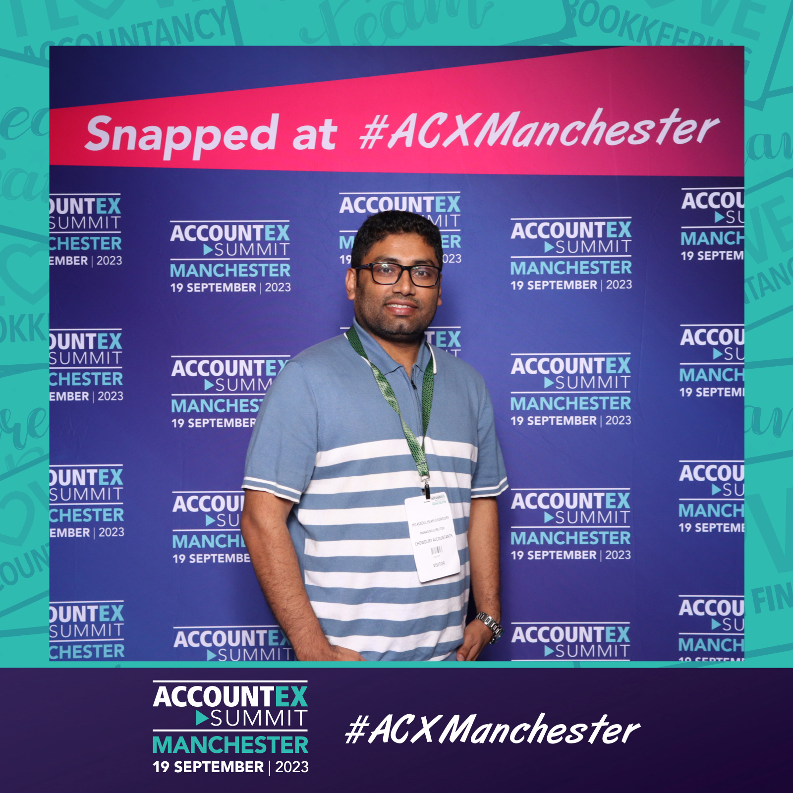 Accountex Manchester 2023 | View more photos from the event at images.mobile-photo-booth.com/u/MobilePhotoBoothUK/Accountex-Manchester-2023