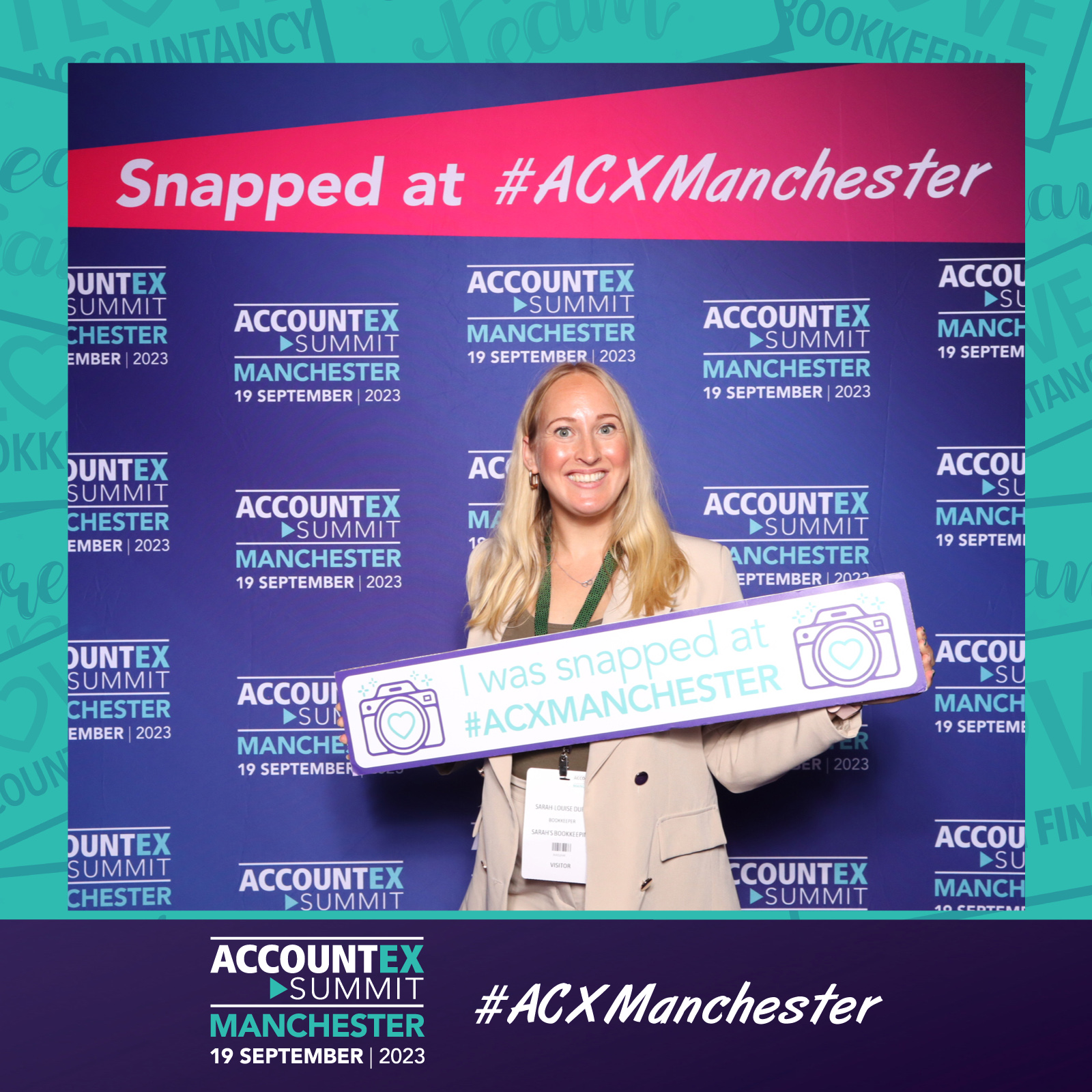 Accountex Manchester 2023 | View more photos from the event at images.mobile-photo-booth.com/u/MobilePhotoBoothUK/Accountex-Manchester-2023