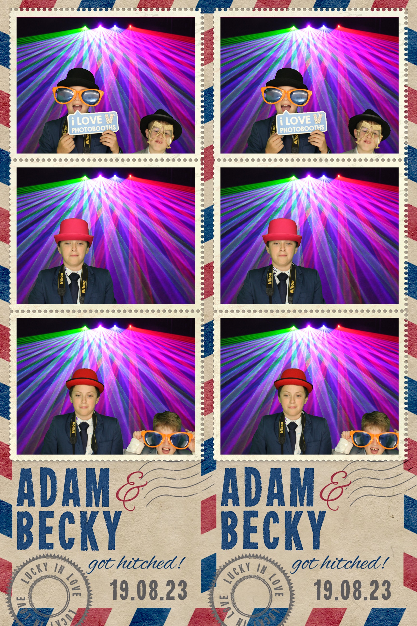 Adam & Becky | View more photos from the event at images.mobile-photo-booth.com/u/MobilePhotoBoothUK/Adam-Becky
