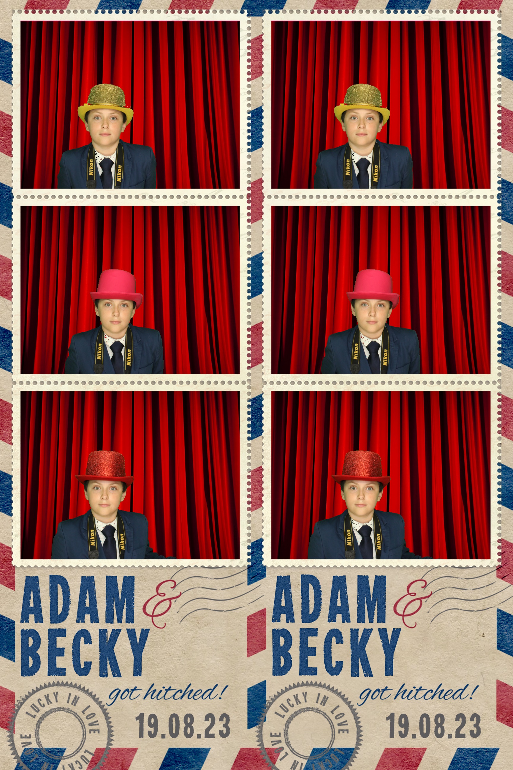 Adam & Becky | View more photos from the event at images.mobile-photo-booth.com/u/MobilePhotoBoothUK/Adam-Becky