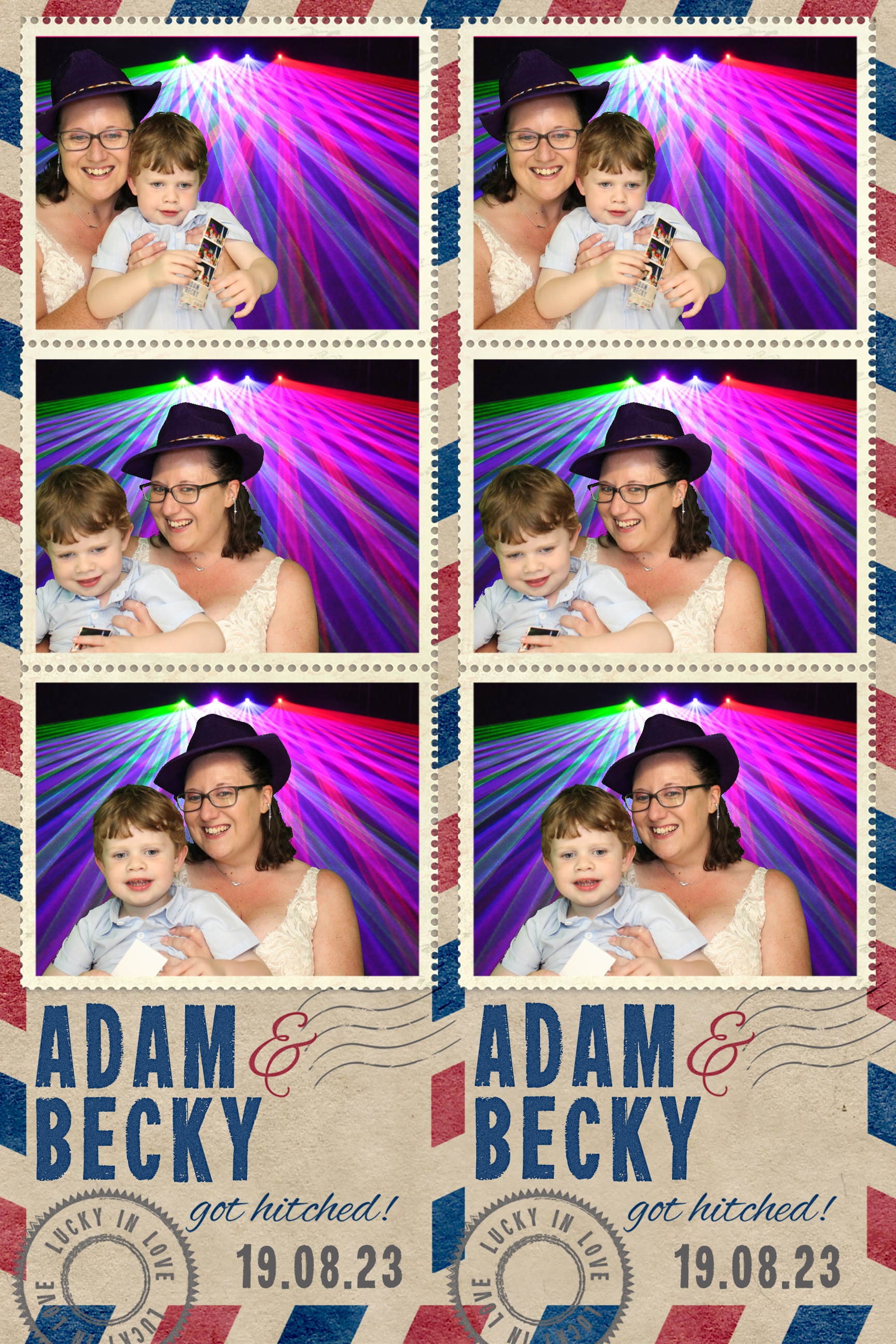 Adam & Becky | View more photos from the event at images.mobile-photo-booth.com/u/MobilePhotoBoothUK/Adam-Becky