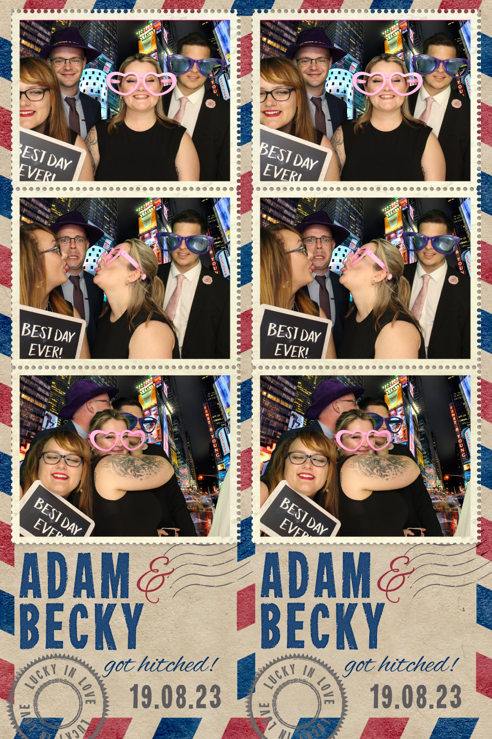 Adam & Becky | View more photos from the event at images.mobile-photo-booth.com/u/MobilePhotoBoothUK/Adam-Becky