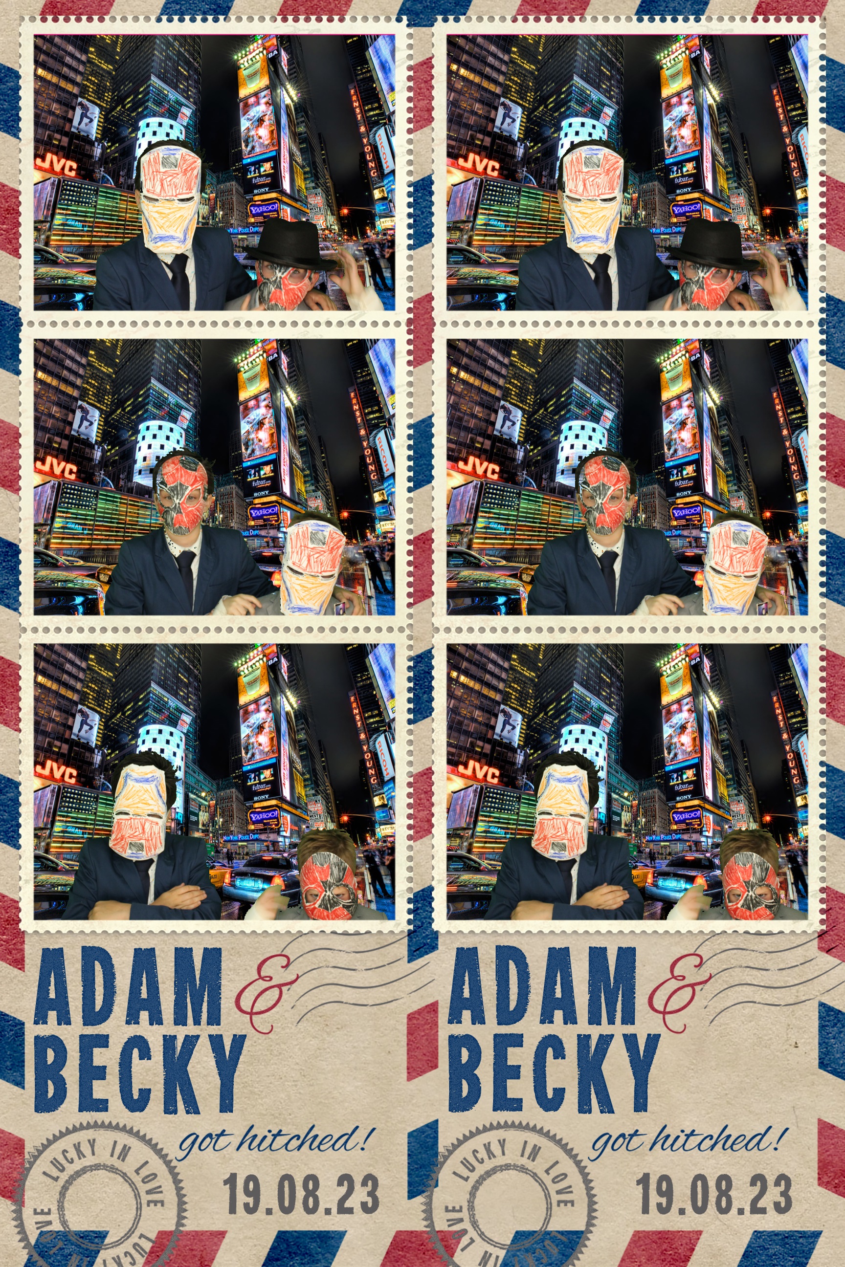 Adam & Becky | View more photos from the event at images.mobile-photo-booth.com/u/MobilePhotoBoothUK/Adam-Becky
