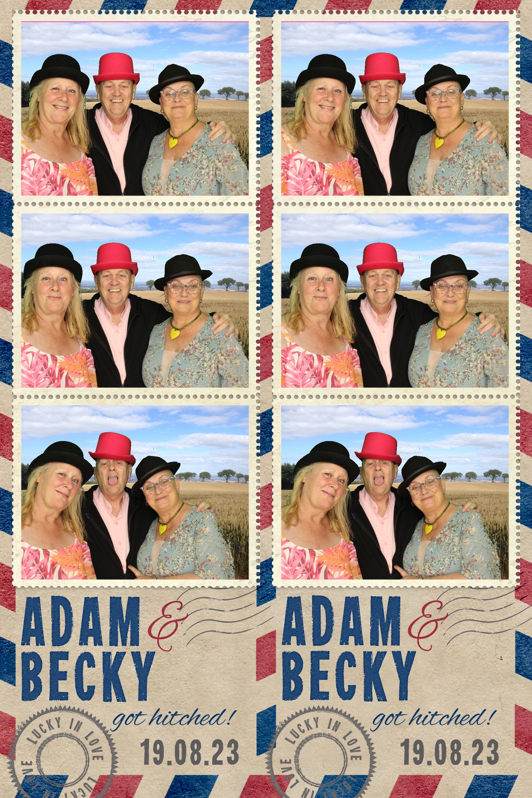 Adam & Becky | View more photos from the event at images.mobile-photo-booth.com/u/MobilePhotoBoothUK/Adam-Becky