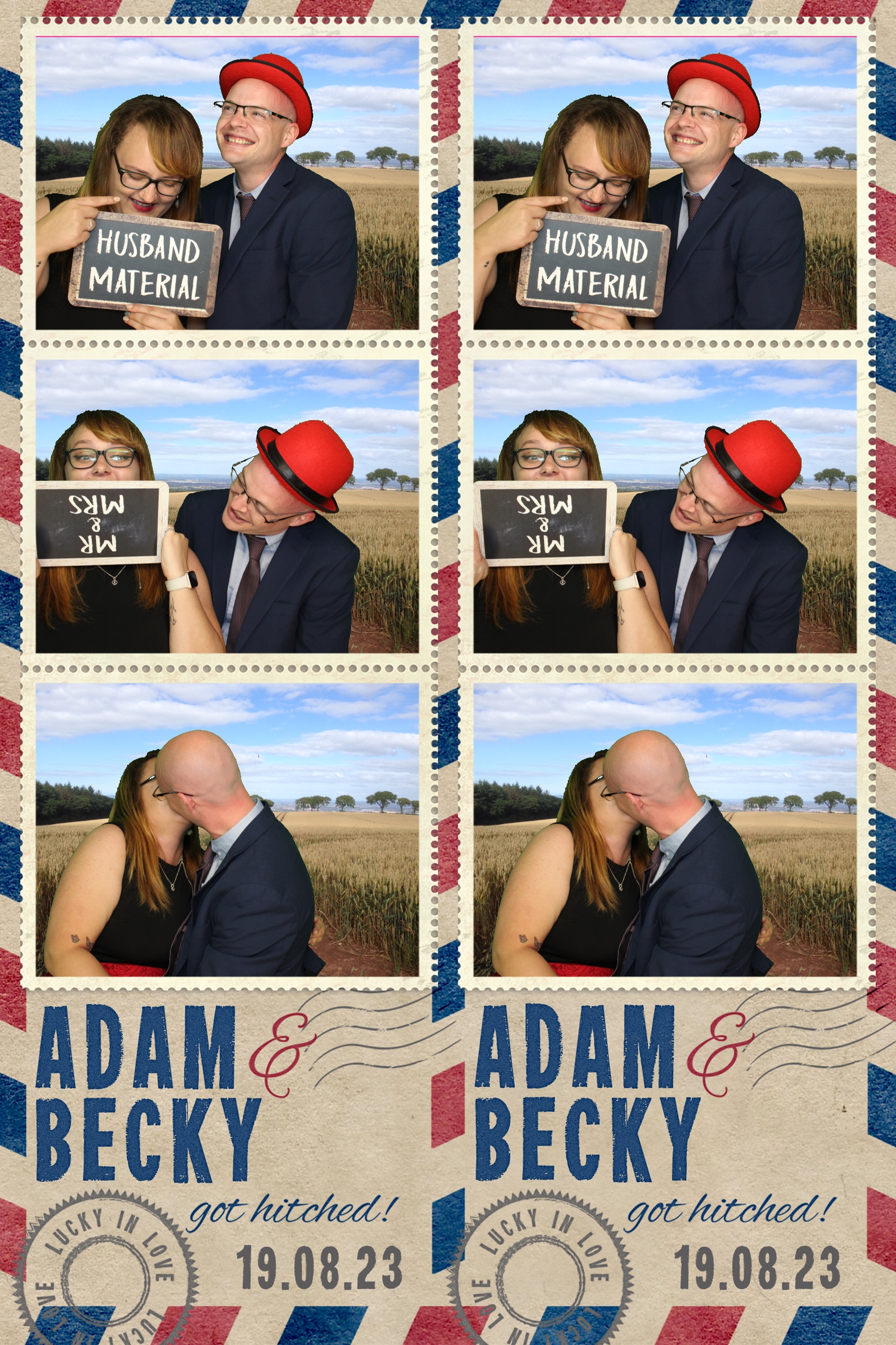 Adam & Becky | View more photos from the event at images.mobile-photo-booth.com/u/MobilePhotoBoothUK/Adam-Becky