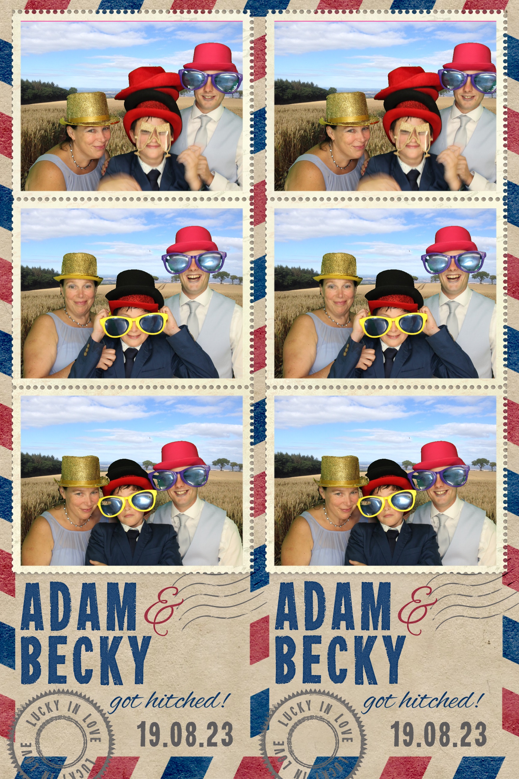Adam & Becky | View more photos from the event at images.mobile-photo-booth.com/u/MobilePhotoBoothUK/Adam-Becky