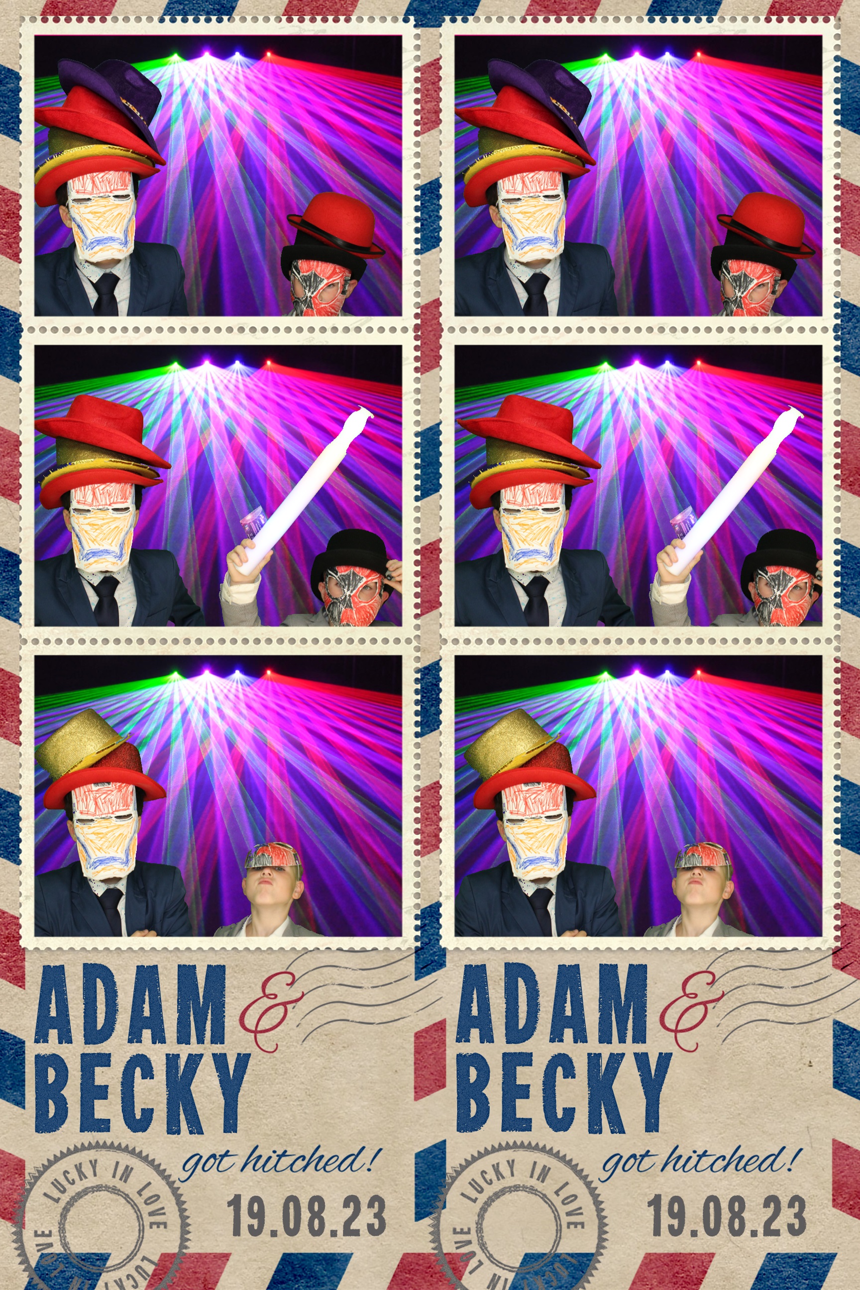Adam & Becky | View more photos from the event at images.mobile-photo-booth.com/u/MobilePhotoBoothUK/Adam-Becky