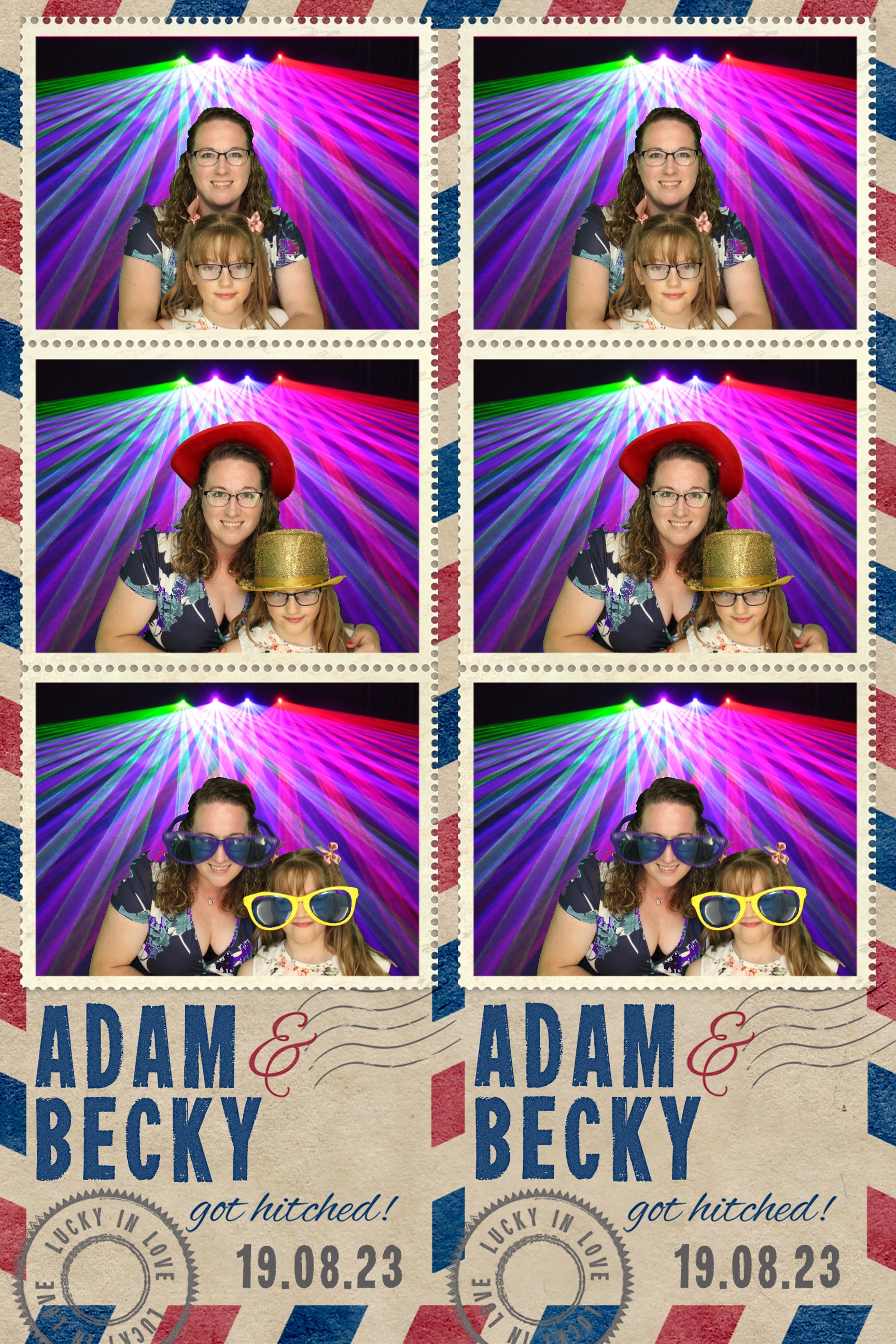 Adam & Becky | View more photos from the event at images.mobile-photo-booth.com/u/MobilePhotoBoothUK/Adam-Becky