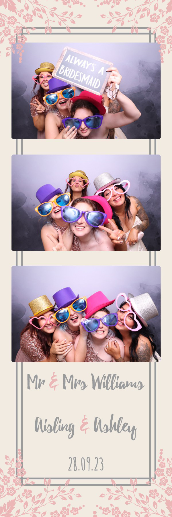 Aisling & Ashley | View more photos from the event at images.mobile-photo-booth.com/u/MobilePhotoBoothUK/Aisling-Ashley