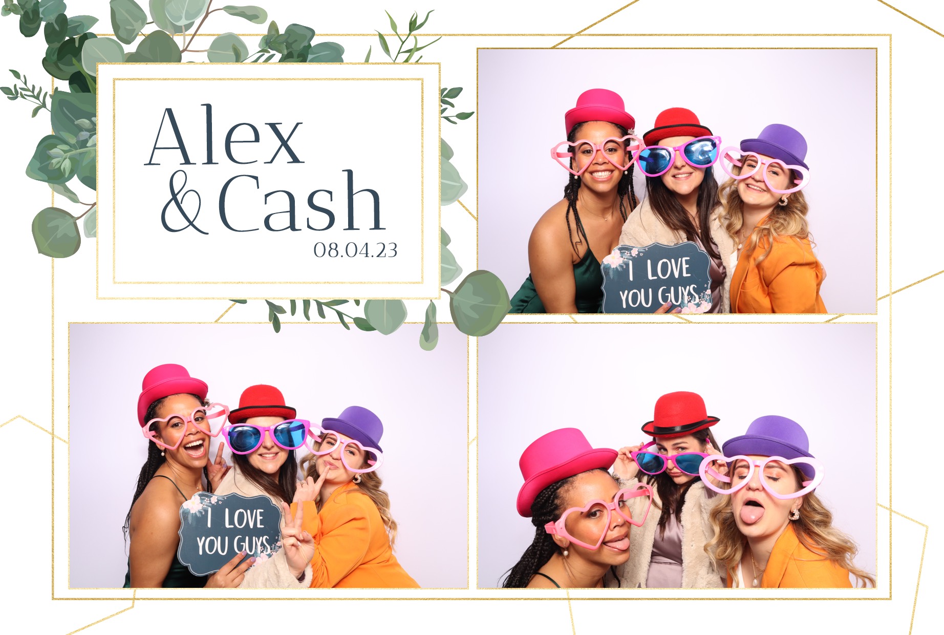 Alex & Cash | View more photos from the event at images.mobile-photo-booth.com/u/MobilePhotoBoothUK/Alex-Cash