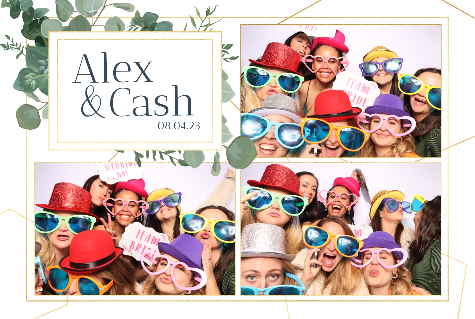 Alex & Cash | View more photos from the event at images.mobile-photo-booth.com/u/MobilePhotoBoothUK/Alex-Cash