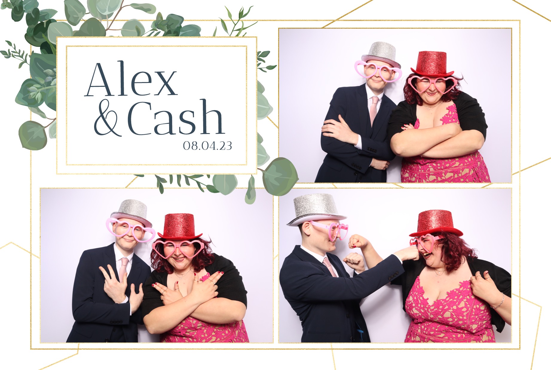 Alex & Cash | View more photos from the event at images.mobile-photo-booth.com/u/MobilePhotoBoothUK/Alex-Cash