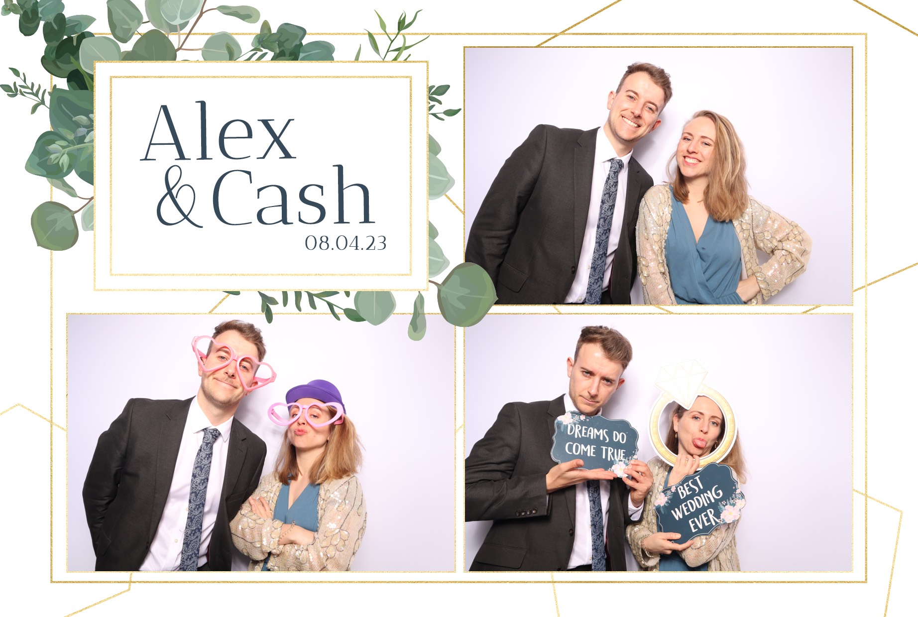 Alex & Cash | View more photos from the event at images.mobile-photo-booth.com/u/MobilePhotoBoothUK/Alex-Cash
