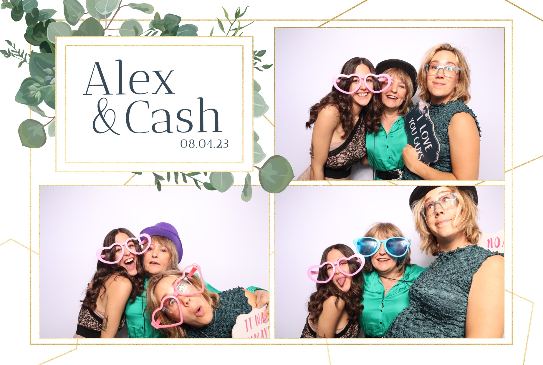 Alex & Cash | View more photos from the event at images.mobile-photo-booth.com/u/MobilePhotoBoothUK/Alex-Cash