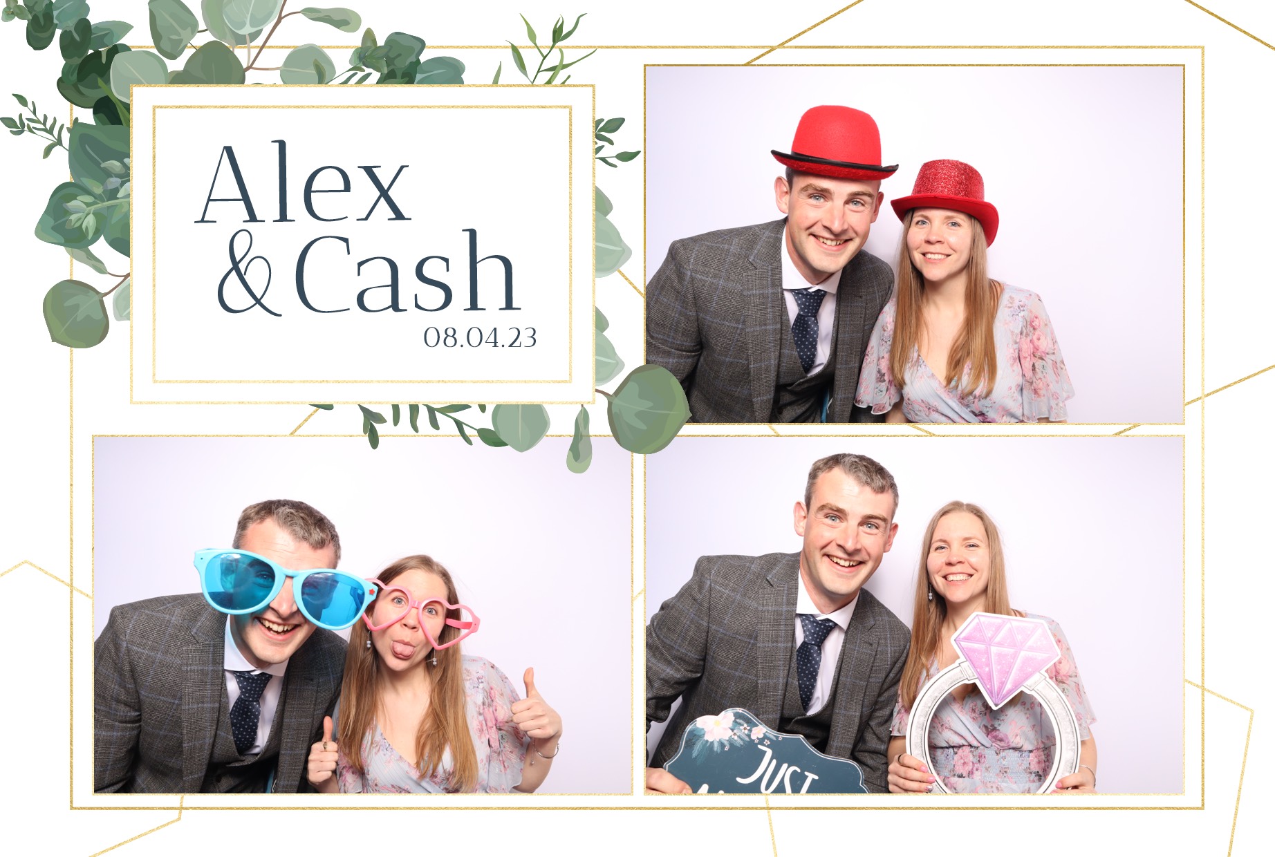 Alex & Cash | View more photos from the event at images.mobile-photo-booth.com/u/MobilePhotoBoothUK/Alex-Cash