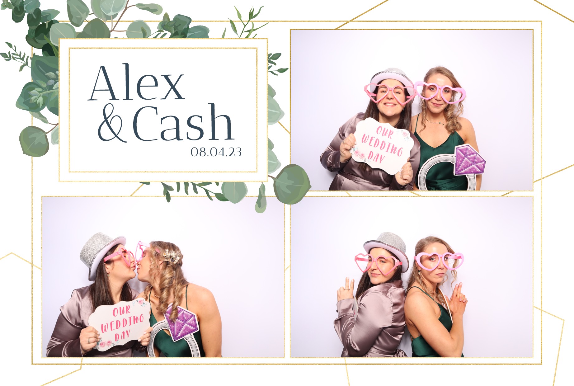 Alex & Cash | View more photos from the event at images.mobile-photo-booth.com/u/MobilePhotoBoothUK/Alex-Cash