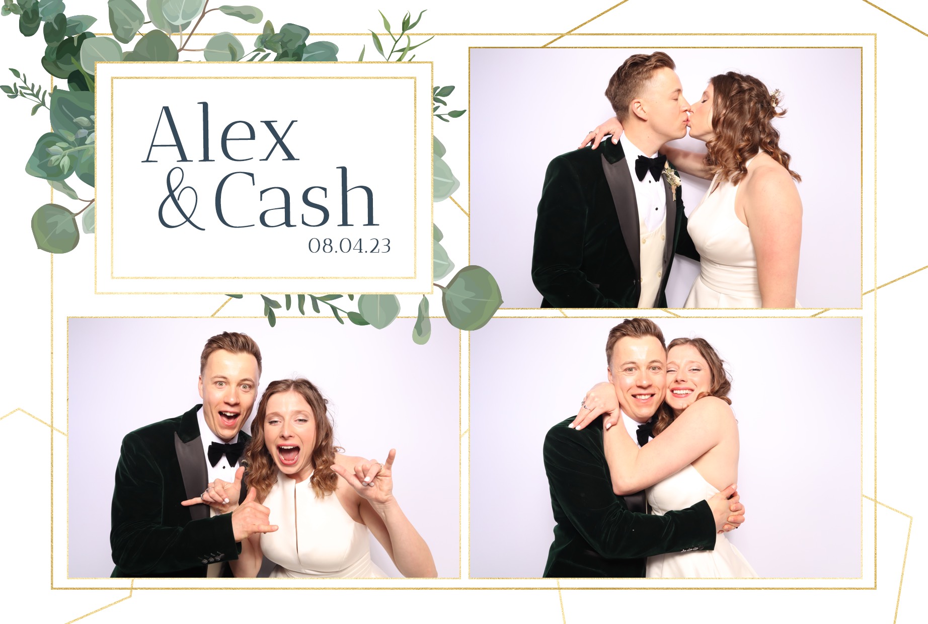 Alex & Cash | View more photos from the event at images.mobile-photo-booth.com/u/MobilePhotoBoothUK/Alex-Cash