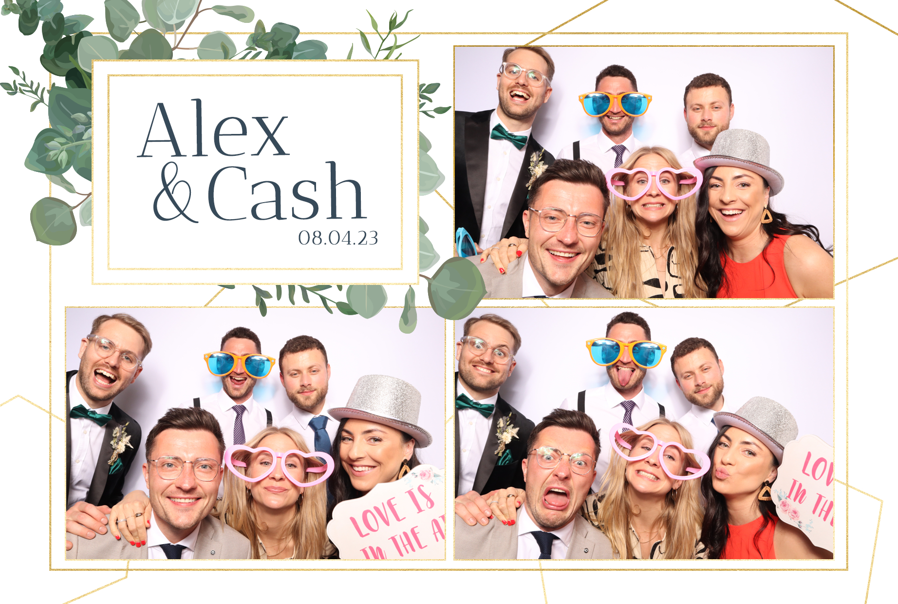 Alex & Cash | View more photos from the event at images.mobile-photo-booth.com/u/MobilePhotoBoothUK/Alex-Cash