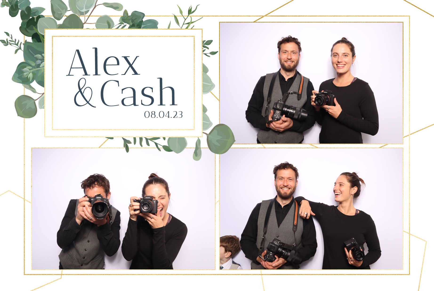 Alex & Cash | View more photos from the event at images.mobile-photo-booth.com/u/MobilePhotoBoothUK/Alex-Cash