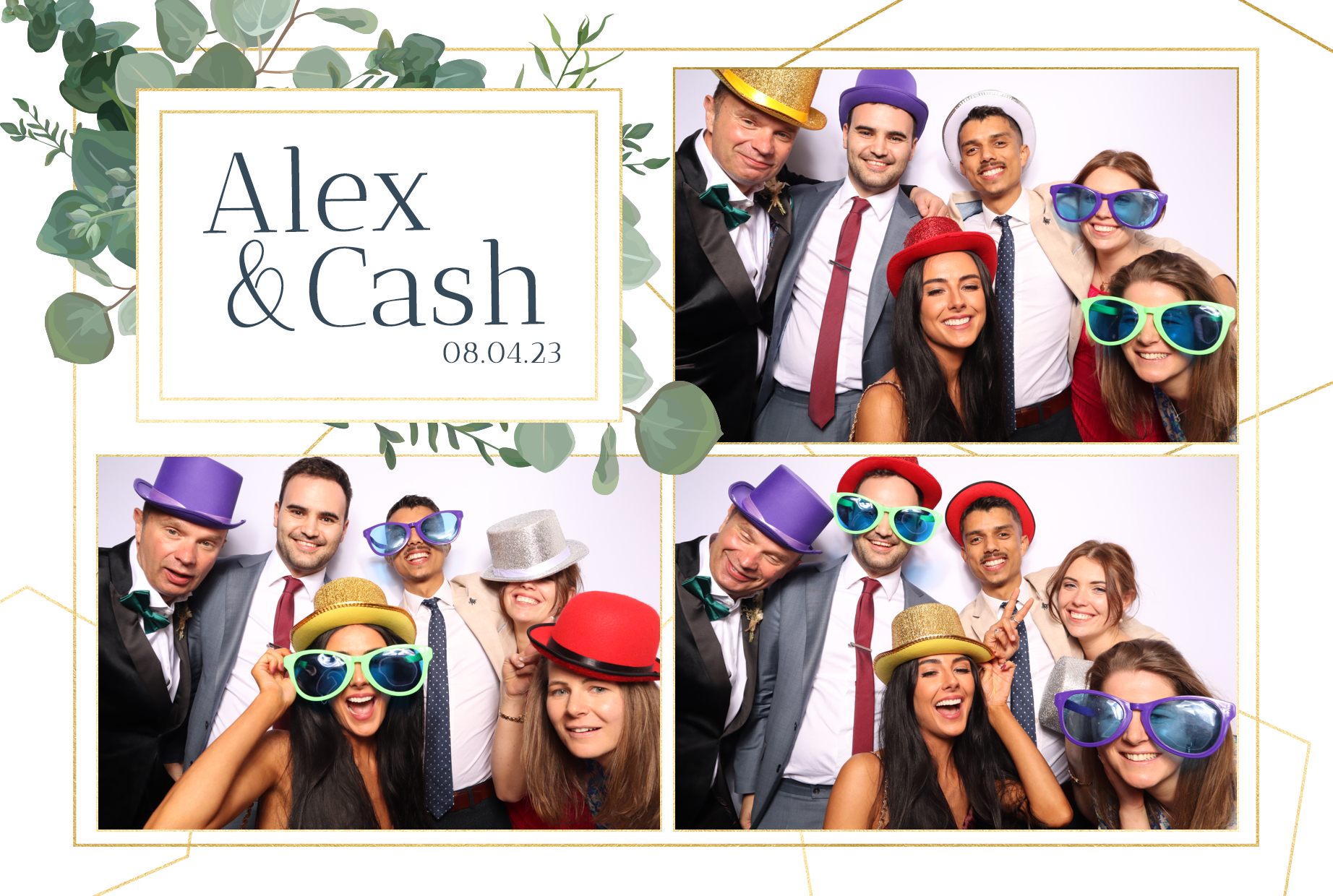 Alex & Cash | View more photos from the event at images.mobile-photo-booth.com/u/MobilePhotoBoothUK/Alex-Cash