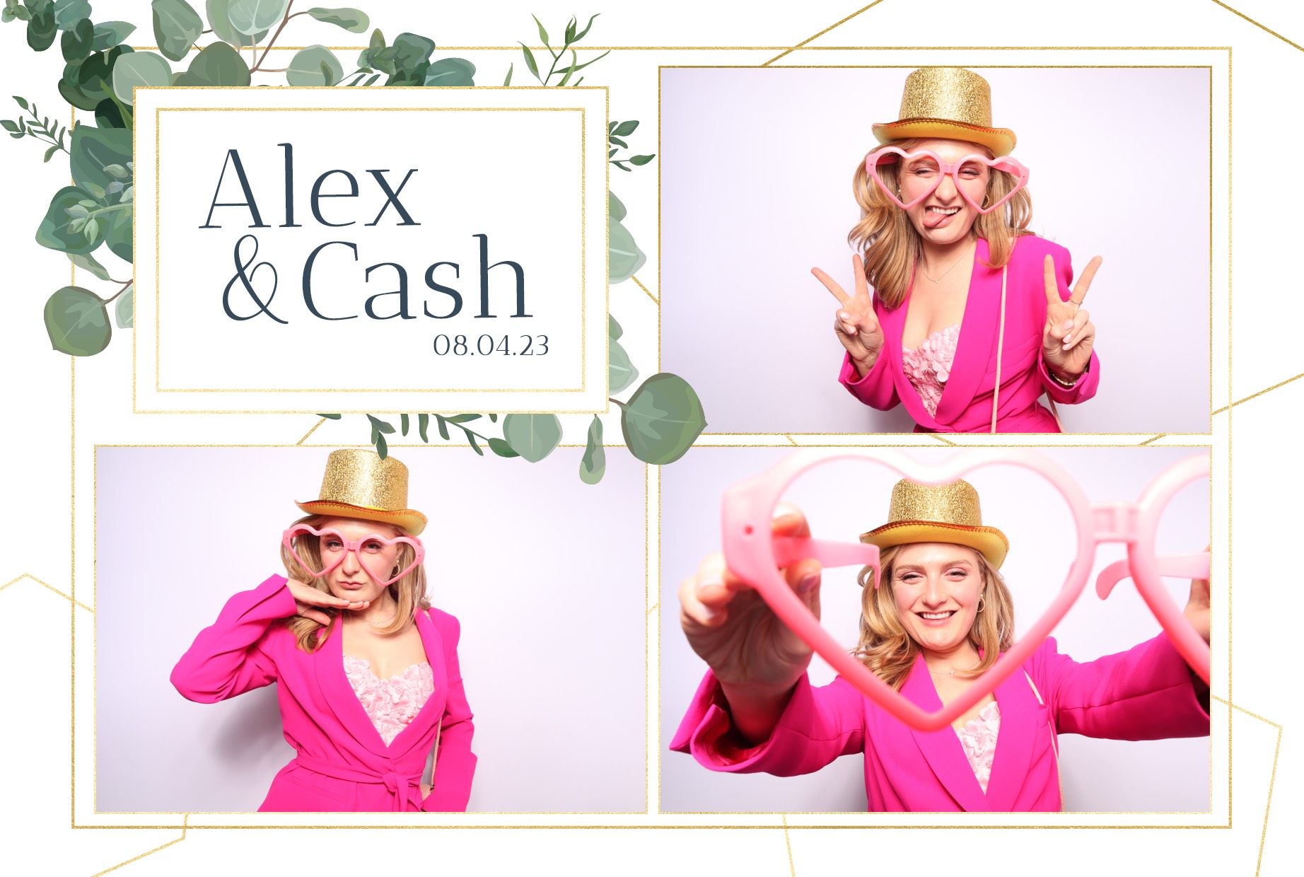 Alex & Cash | View more photos from the event at images.mobile-photo-booth.com/u/MobilePhotoBoothUK/Alex-Cash
