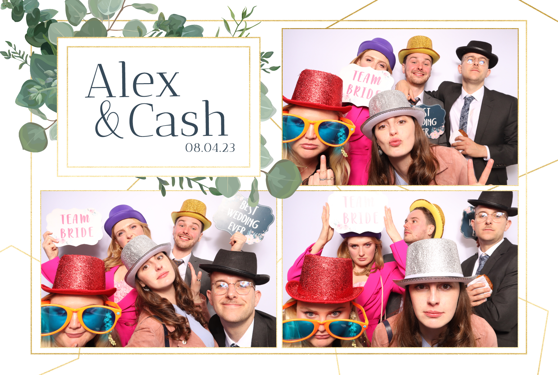 Alex & Cash | View more photos from the event at images.mobile-photo-booth.com/u/MobilePhotoBoothUK/Alex-Cash