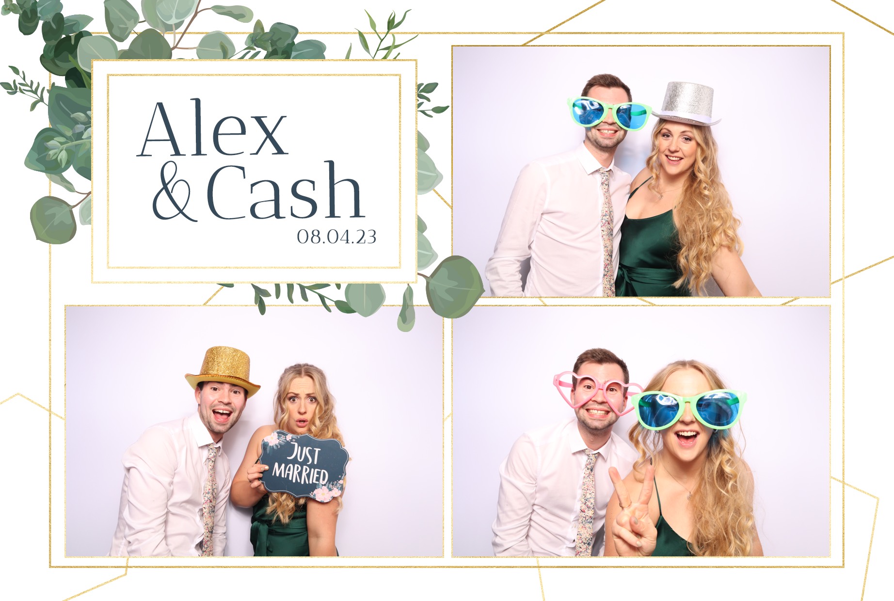 Alex & Cash | View more photos from the event at images.mobile-photo-booth.com/u/MobilePhotoBoothUK/Alex-Cash