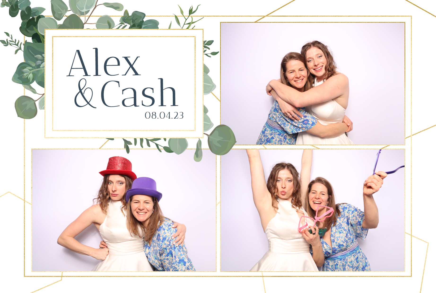 Alex & Cash | View more photos from the event at images.mobile-photo-booth.com/u/MobilePhotoBoothUK/Alex-Cash