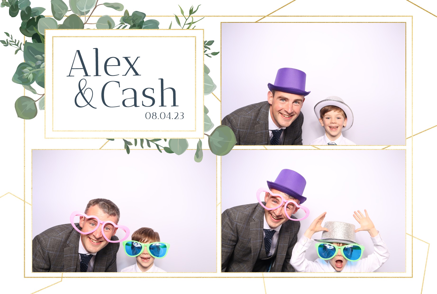Alex & Cash | View more photos from the event at images.mobile-photo-booth.com/u/MobilePhotoBoothUK/Alex-Cash