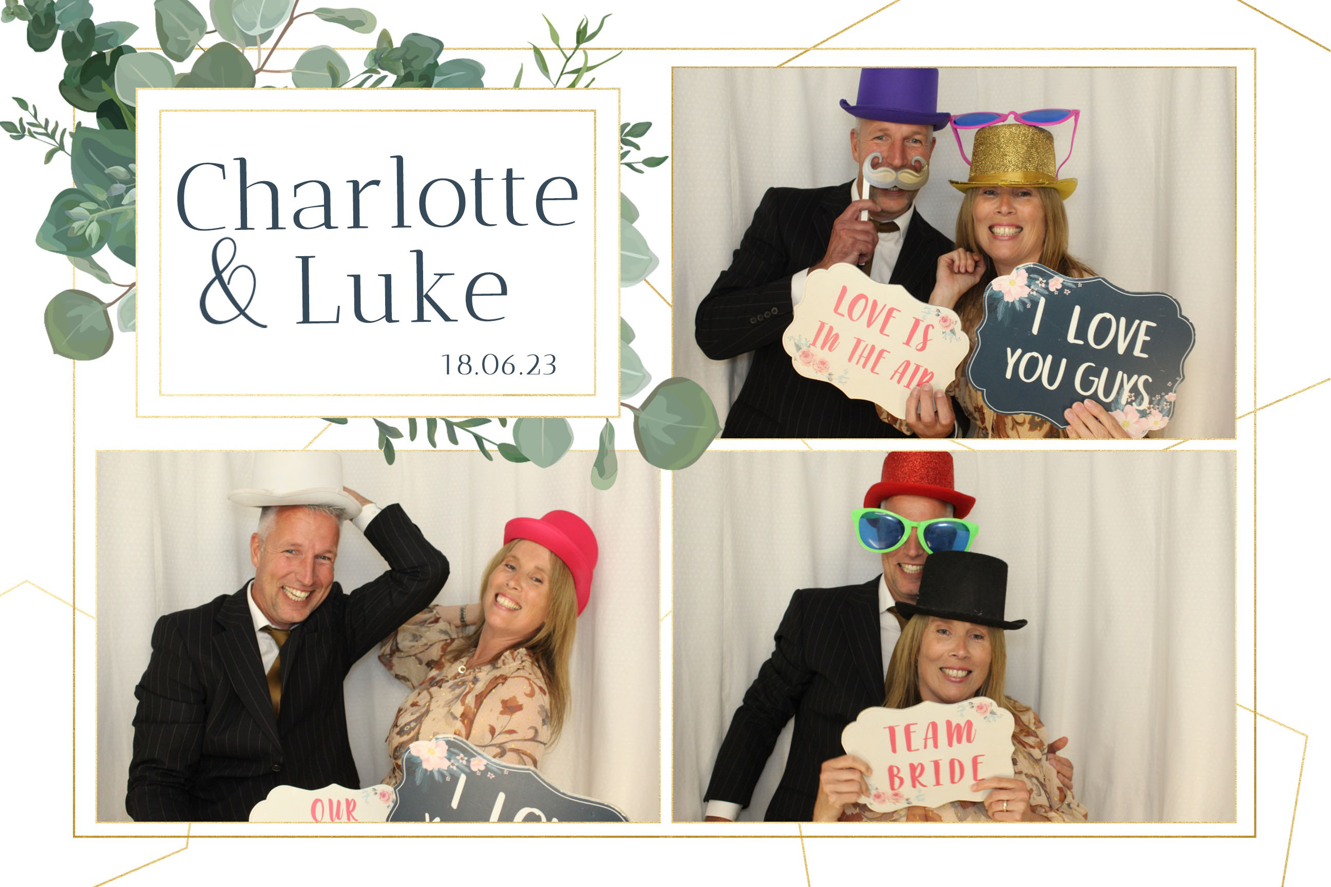 Charlotte & Luke | View more photos from the event at images.mobile-photo-booth.com/u/MobilePhotoBoothUK/Charlotte-Luke