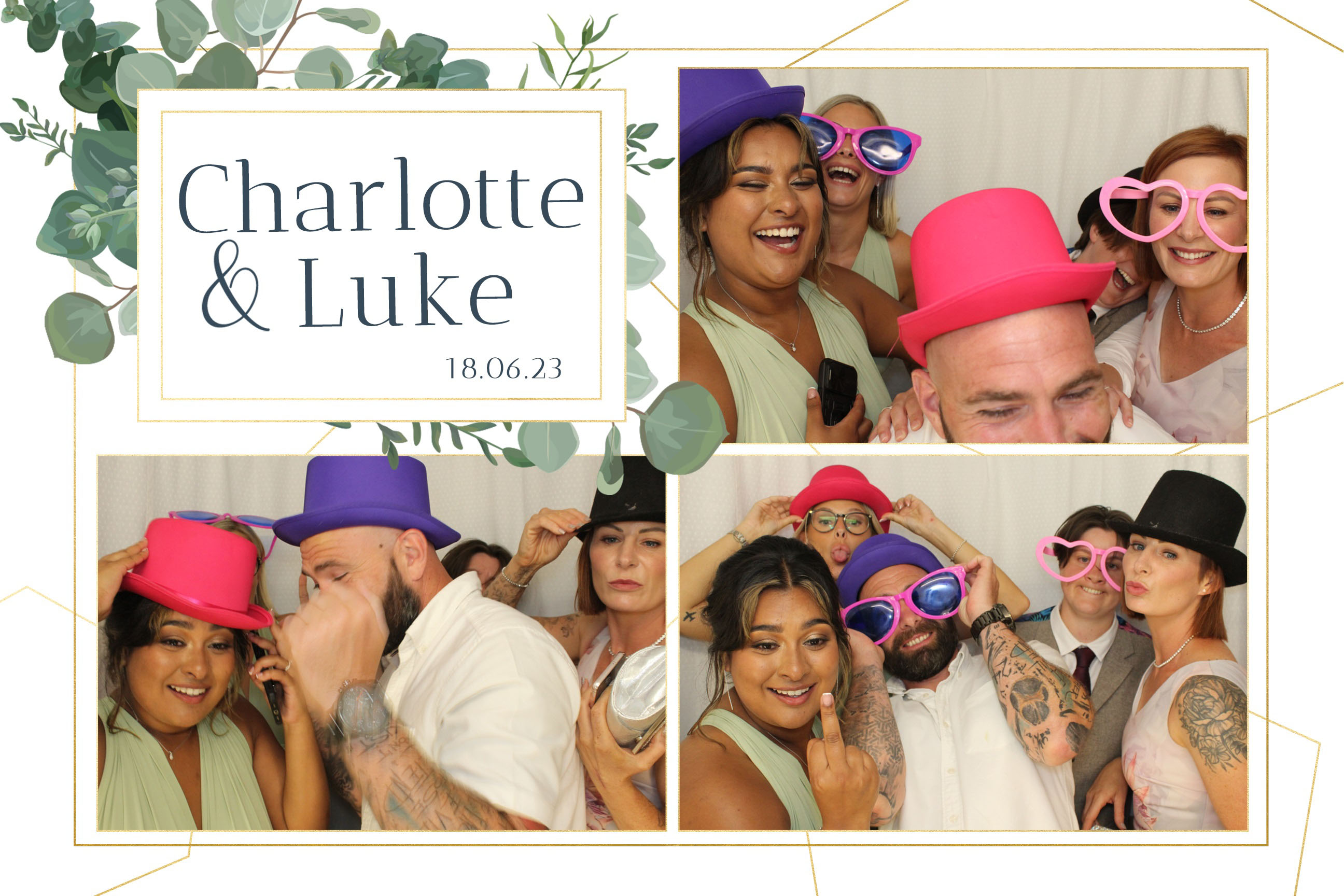 Charlotte & Luke | View more photos from the event at images.mobile-photo-booth.com/u/MobilePhotoBoothUK/Charlotte-Luke