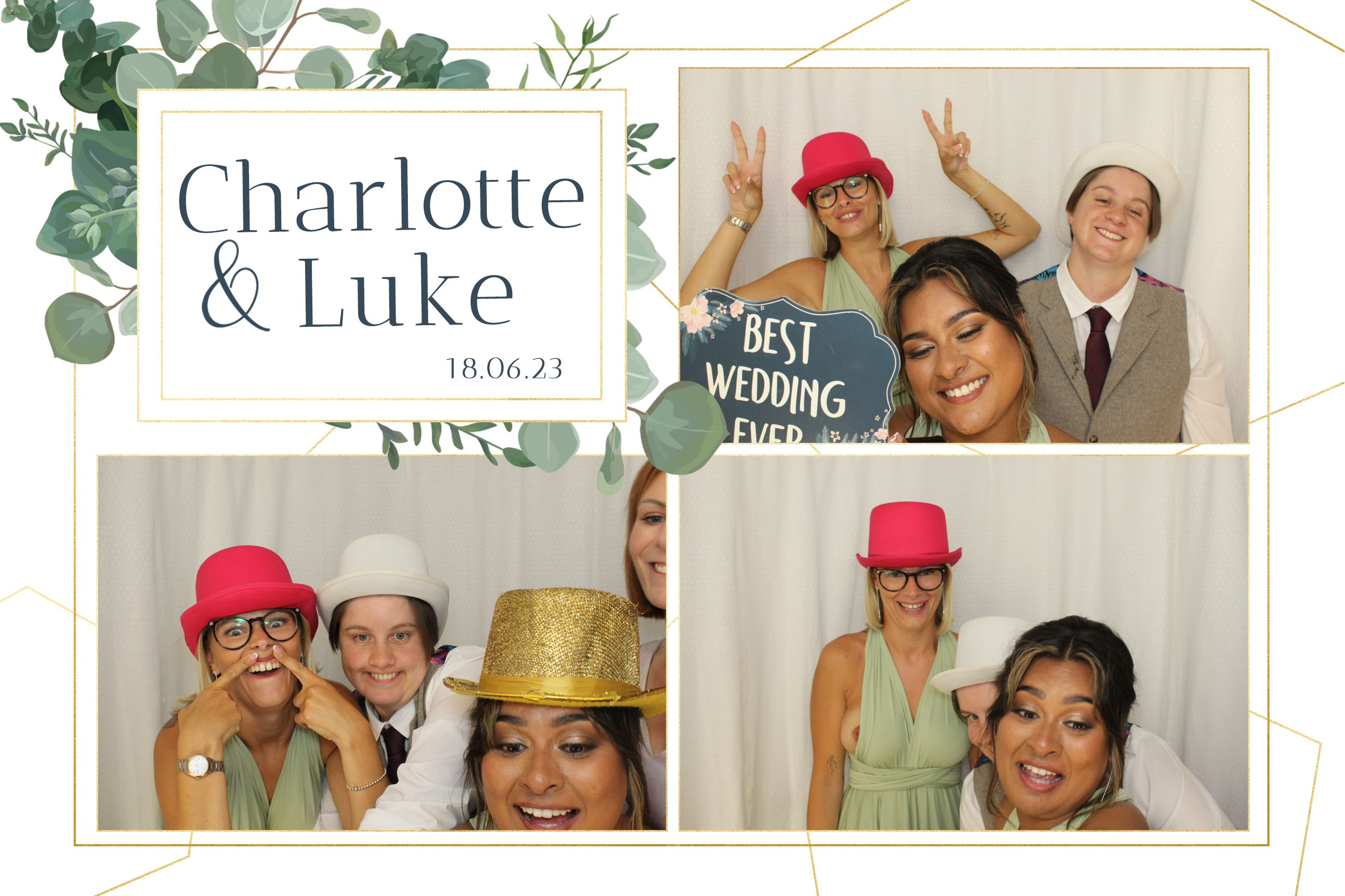 Charlotte & Luke | View more photos from the event at images.mobile-photo-booth.com/u/MobilePhotoBoothUK/Charlotte-Luke
