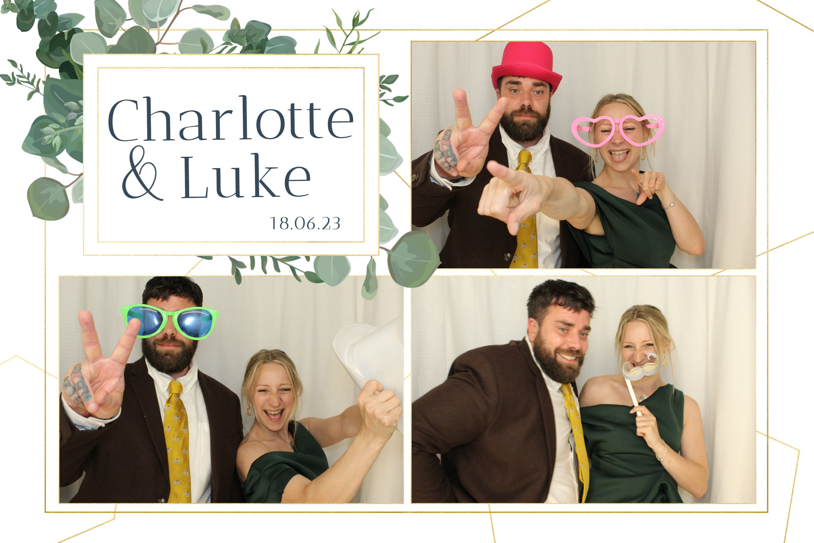 Charlotte & Luke | View more photos from the event at images.mobile-photo-booth.com/u/MobilePhotoBoothUK/Charlotte-Luke