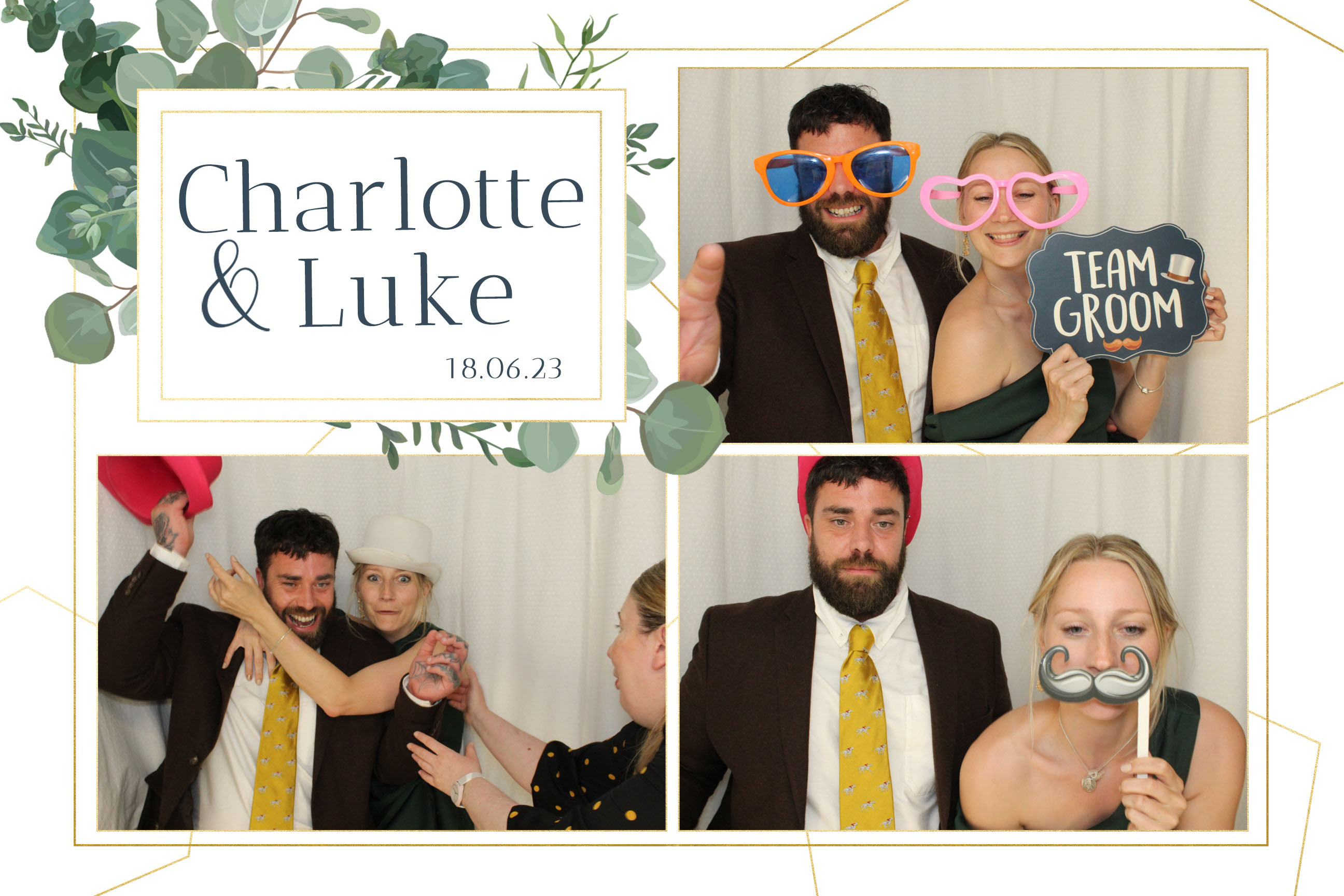 Charlotte & Luke | View more photos from the event at images.mobile-photo-booth.com/u/MobilePhotoBoothUK/Charlotte-Luke