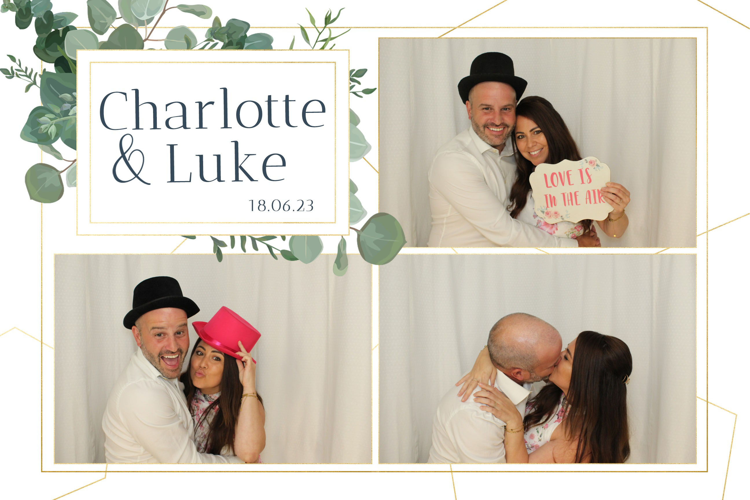 Charlotte & Luke | View more photos from the event at images.mobile-photo-booth.com/u/MobilePhotoBoothUK/Charlotte-Luke