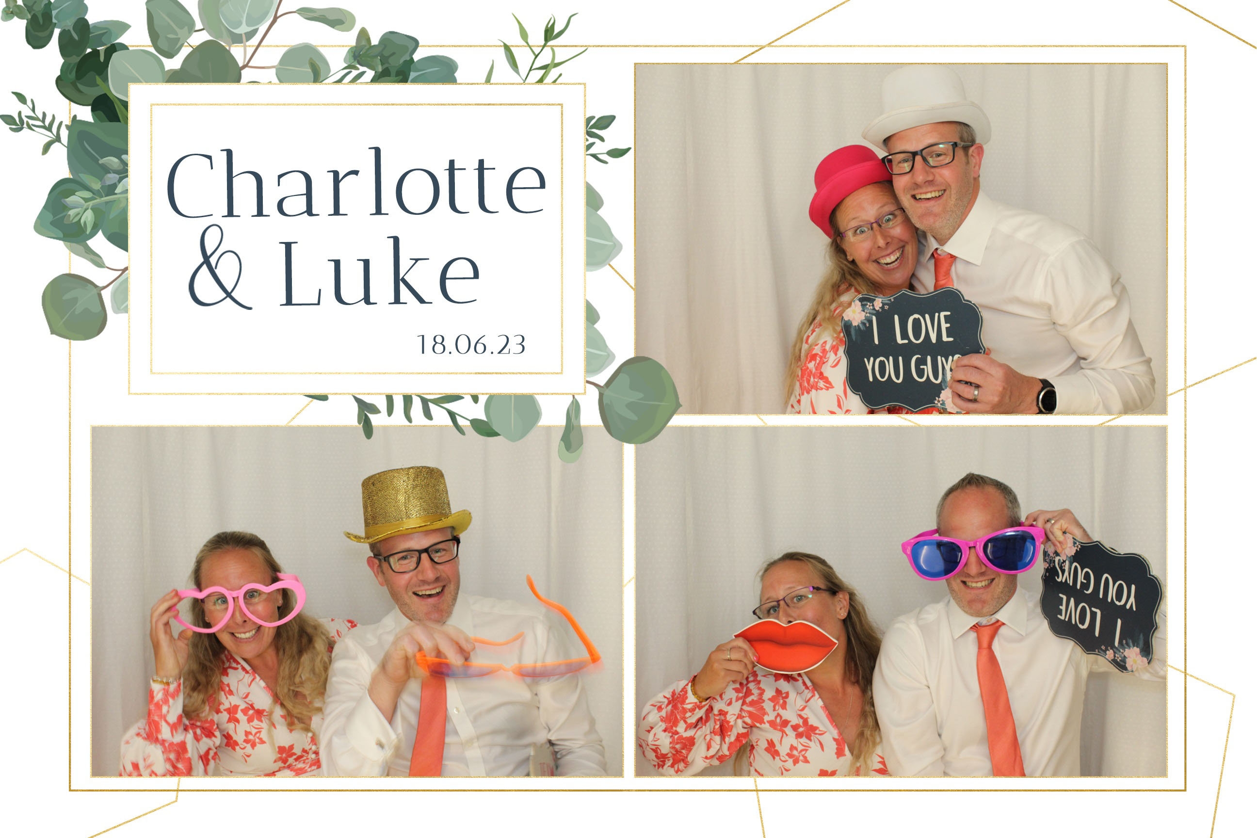 Charlotte & Luke | View more photos from the event at images.mobile-photo-booth.com/u/MobilePhotoBoothUK/Charlotte-Luke