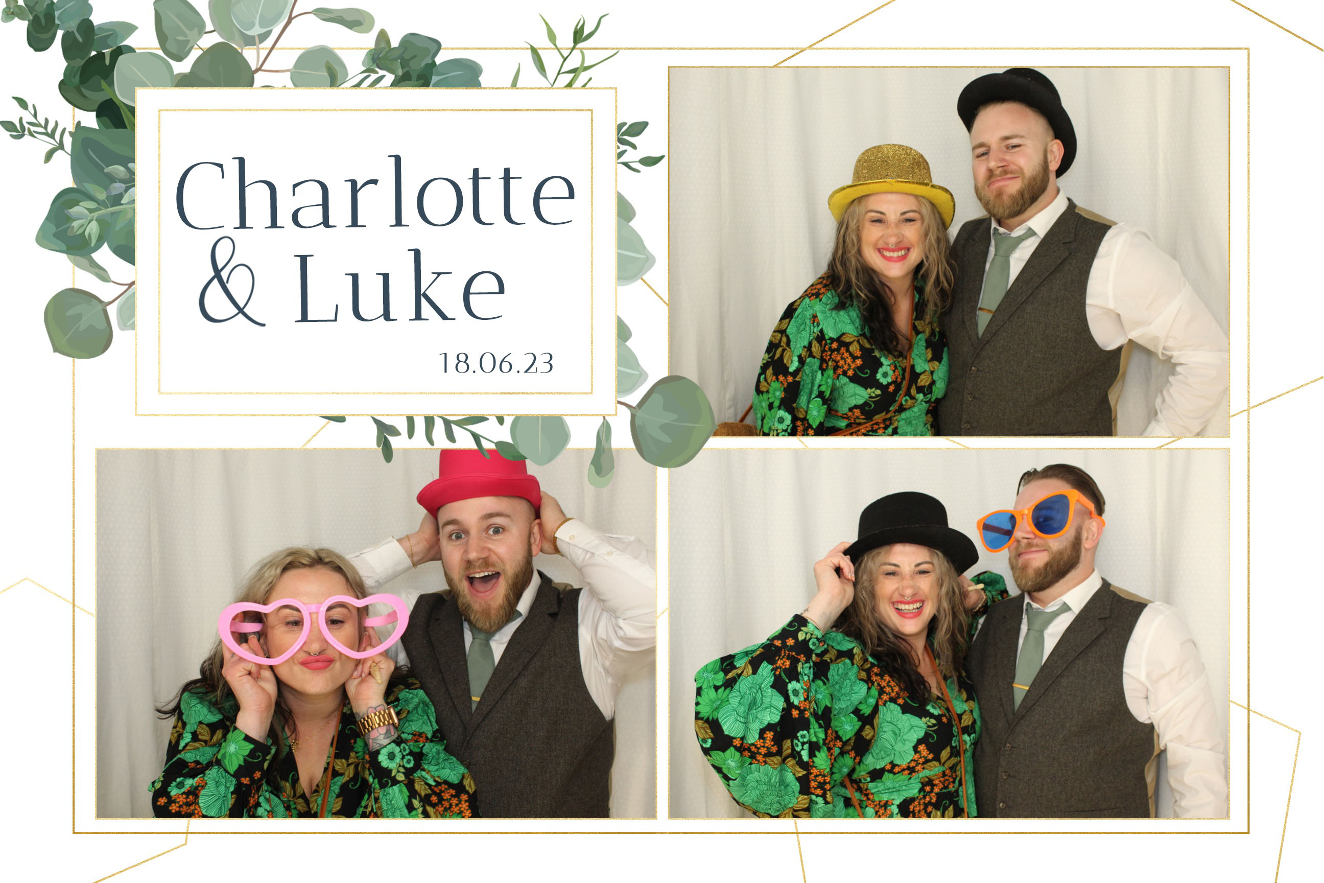 Charlotte & Luke | View more photos from the event at images.mobile-photo-booth.com/u/MobilePhotoBoothUK/Charlotte-Luke
