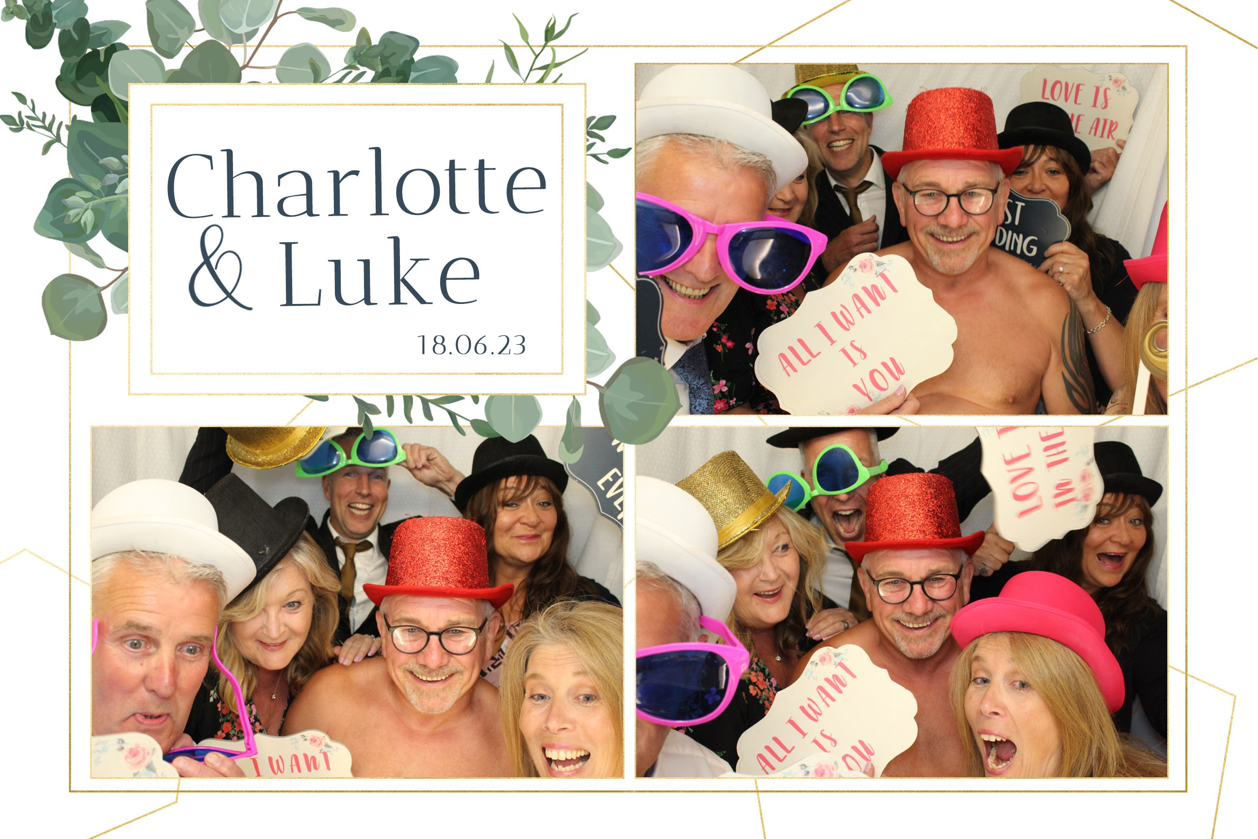 Charlotte & Luke | View more photos from the event at images.mobile-photo-booth.com/u/MobilePhotoBoothUK/Charlotte-Luke