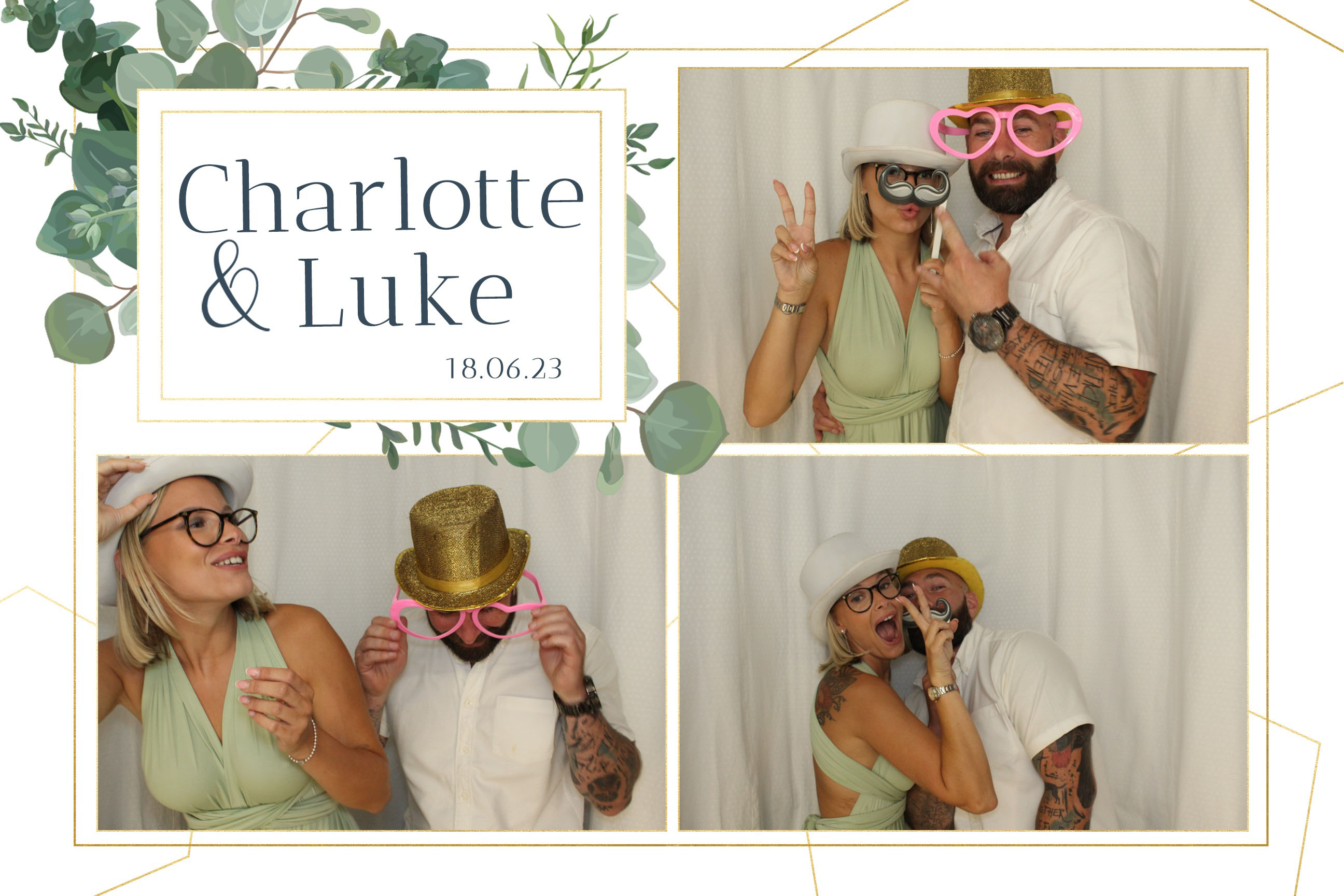 Charlotte & Luke | View more photos from the event at images.mobile-photo-booth.com/u/MobilePhotoBoothUK/Charlotte-Luke