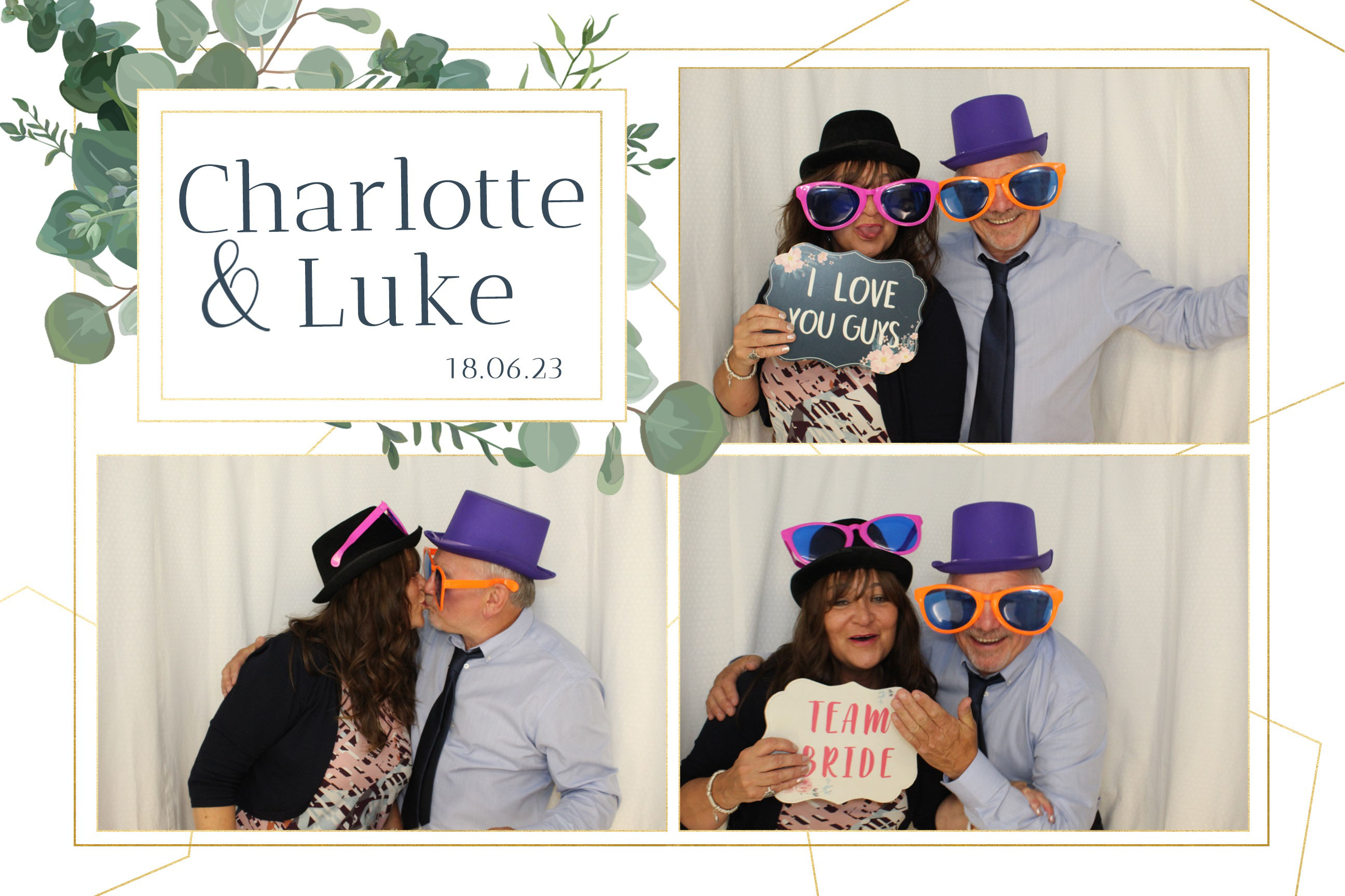 Charlotte & Luke | View more photos from the event at images.mobile-photo-booth.com/u/MobilePhotoBoothUK/Charlotte-Luke